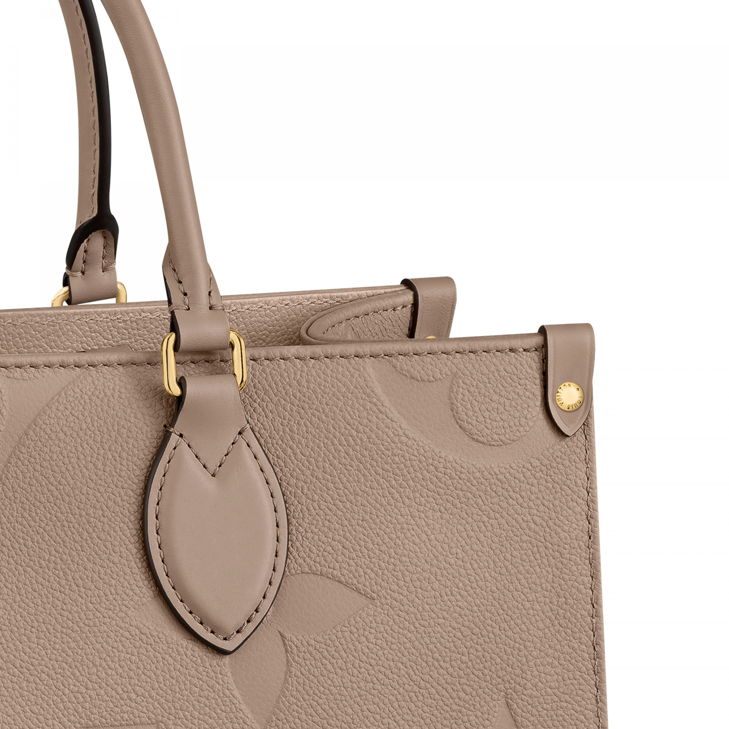 Replica bags lv Louis Vuitton OnTheGo MM M45607 Tourterelle Beige