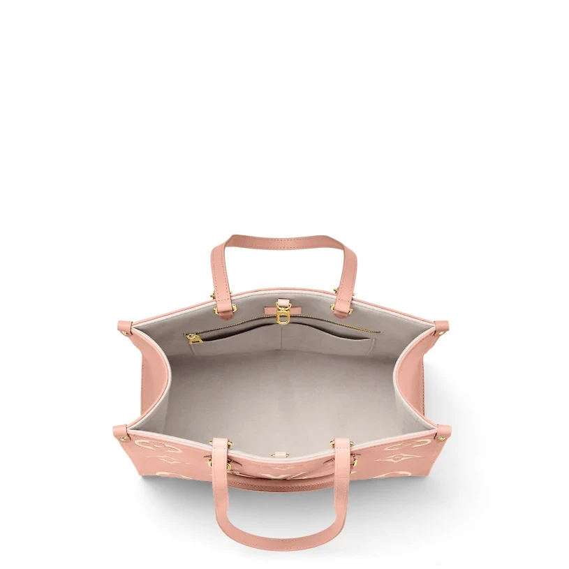 Louis vuitton locations Louis Vuitton OnTheGo MM M46286 Trianon Pink Cream