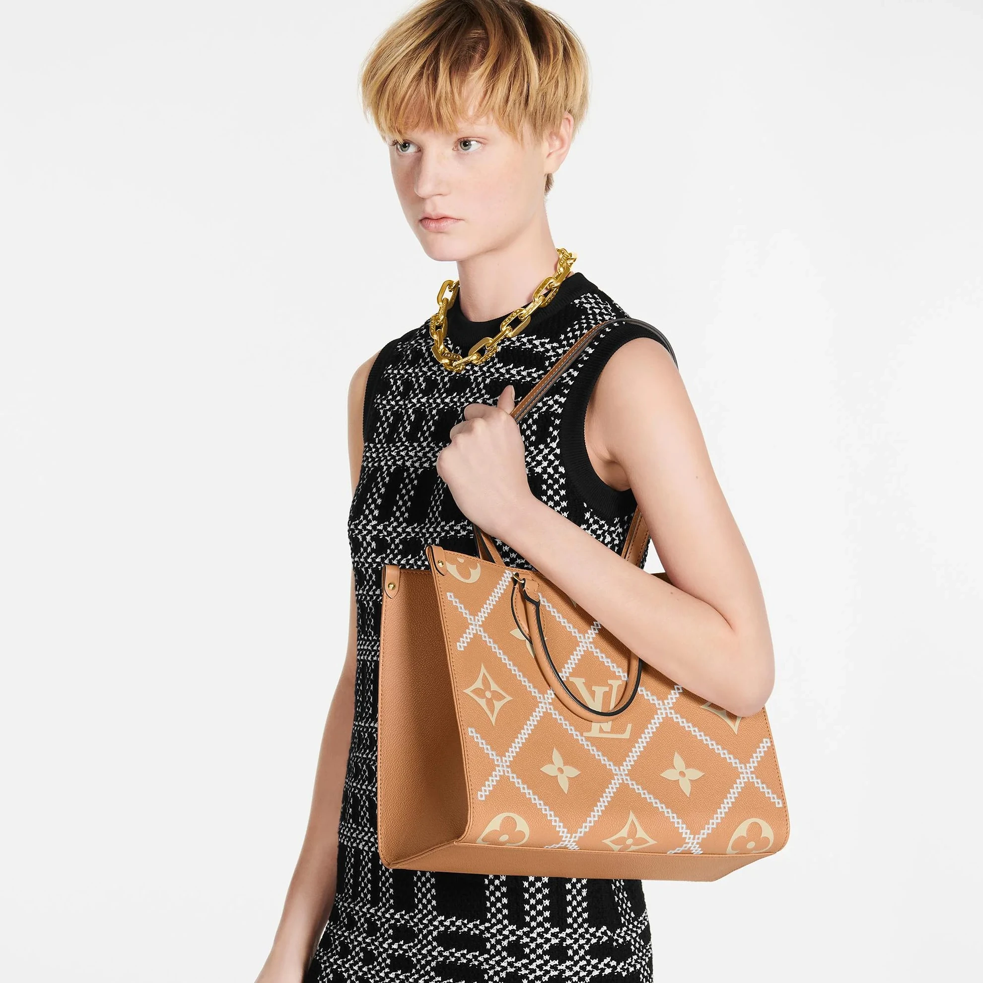 Lv belts replica Louis Vuitton Onthego MM M46015