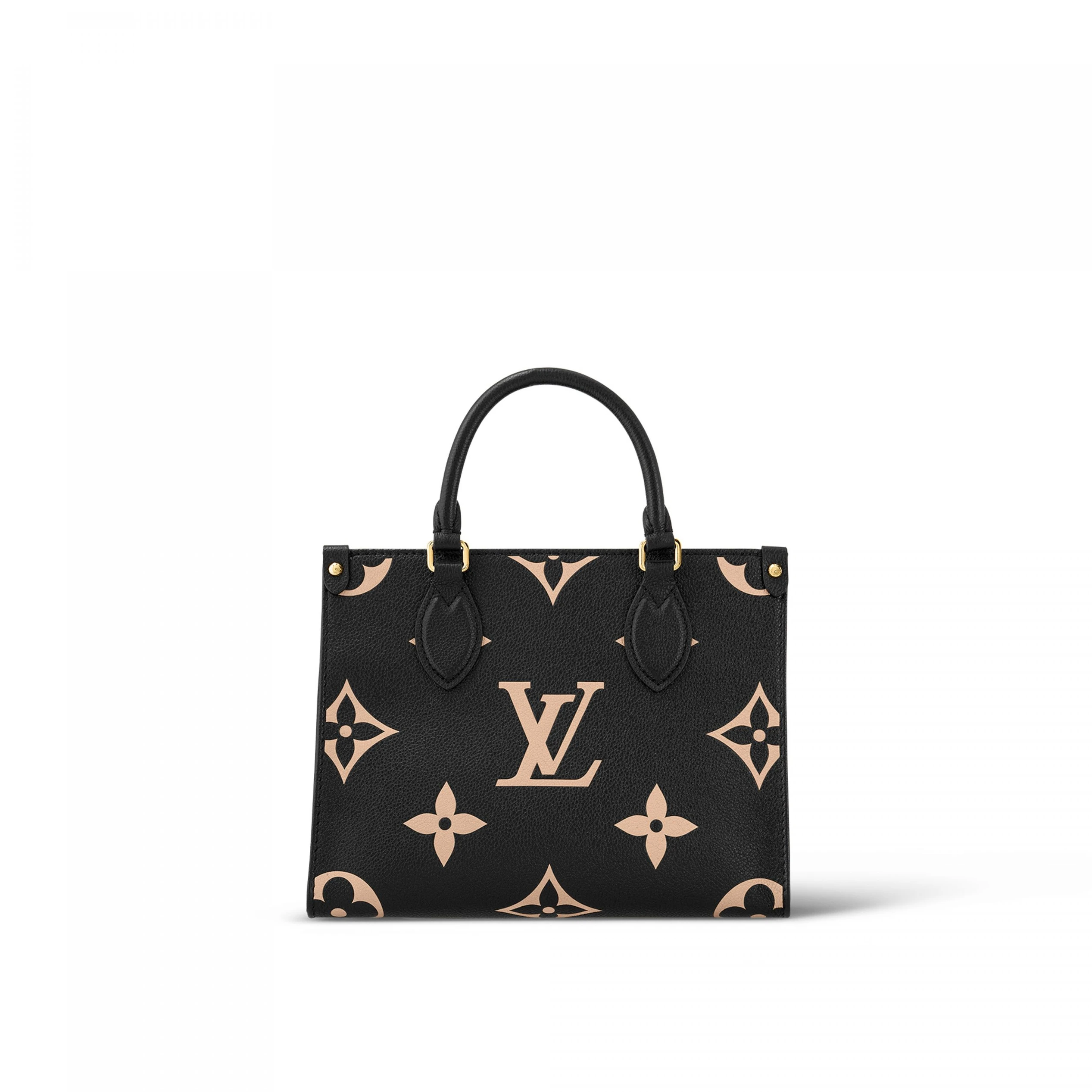 Top lv Louis Vuitton Onthego PM M45659 Black Beige