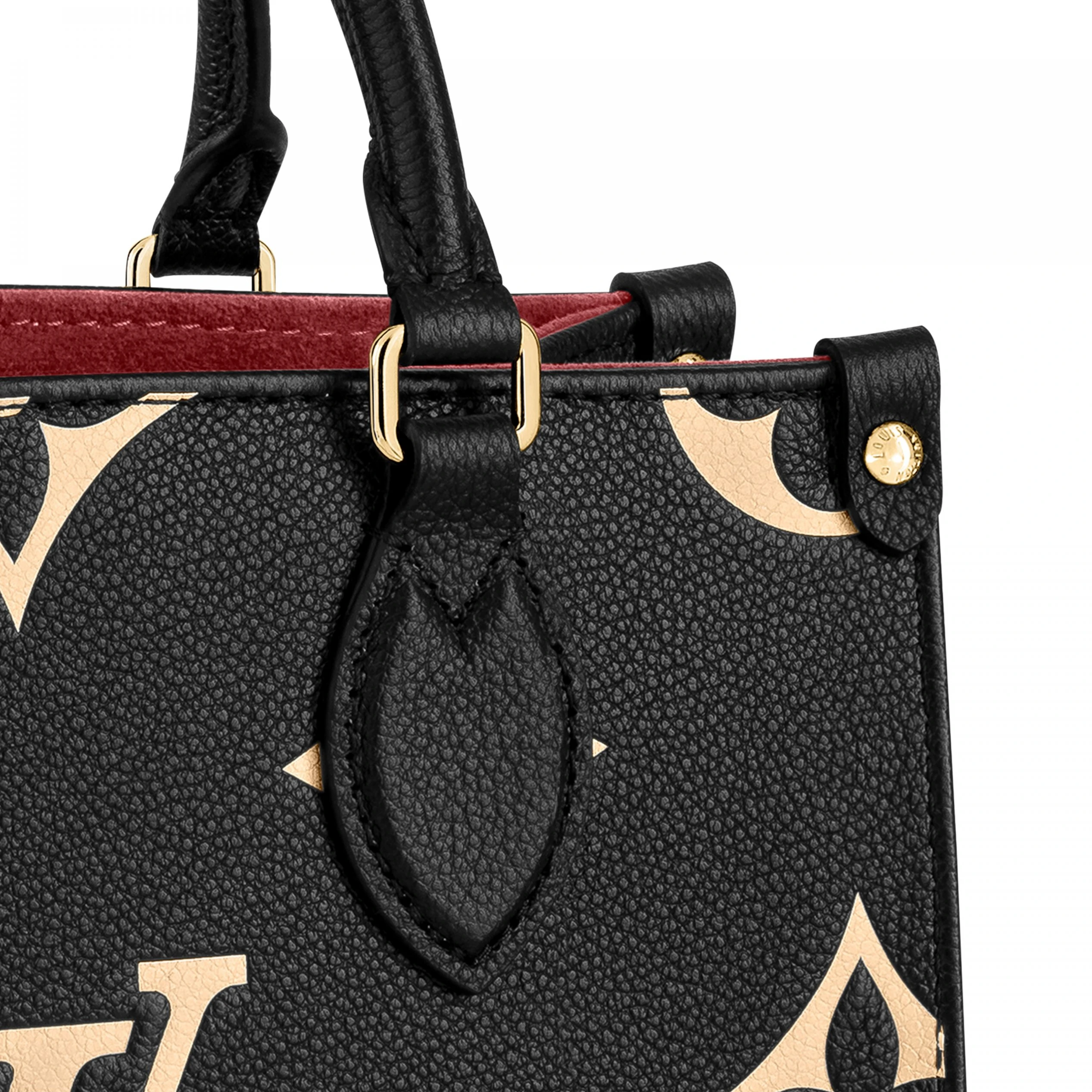 Top lv Louis Vuitton Onthego PM M45659 Black Beige