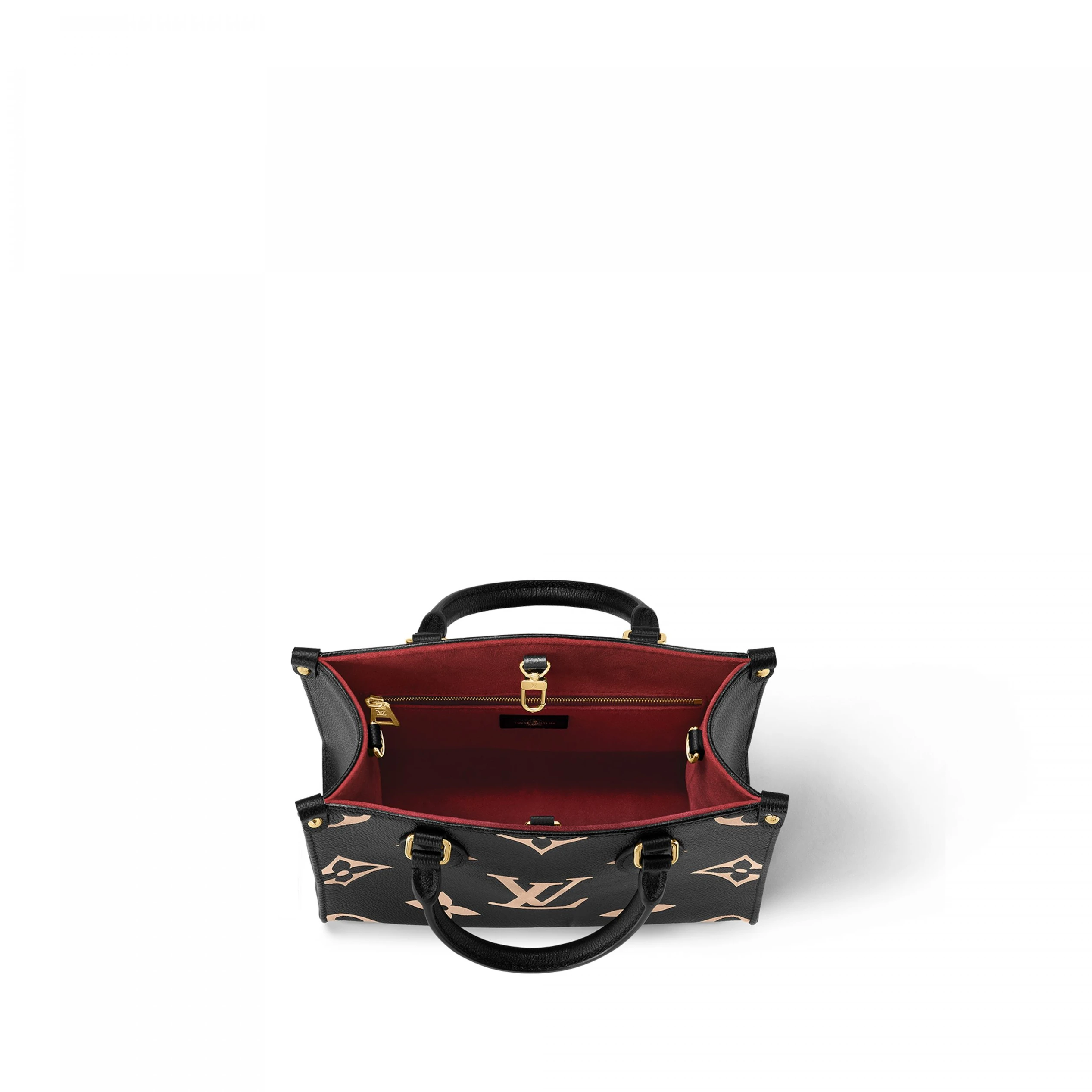 Top lv Louis Vuitton Onthego PM M45659 Black Beige