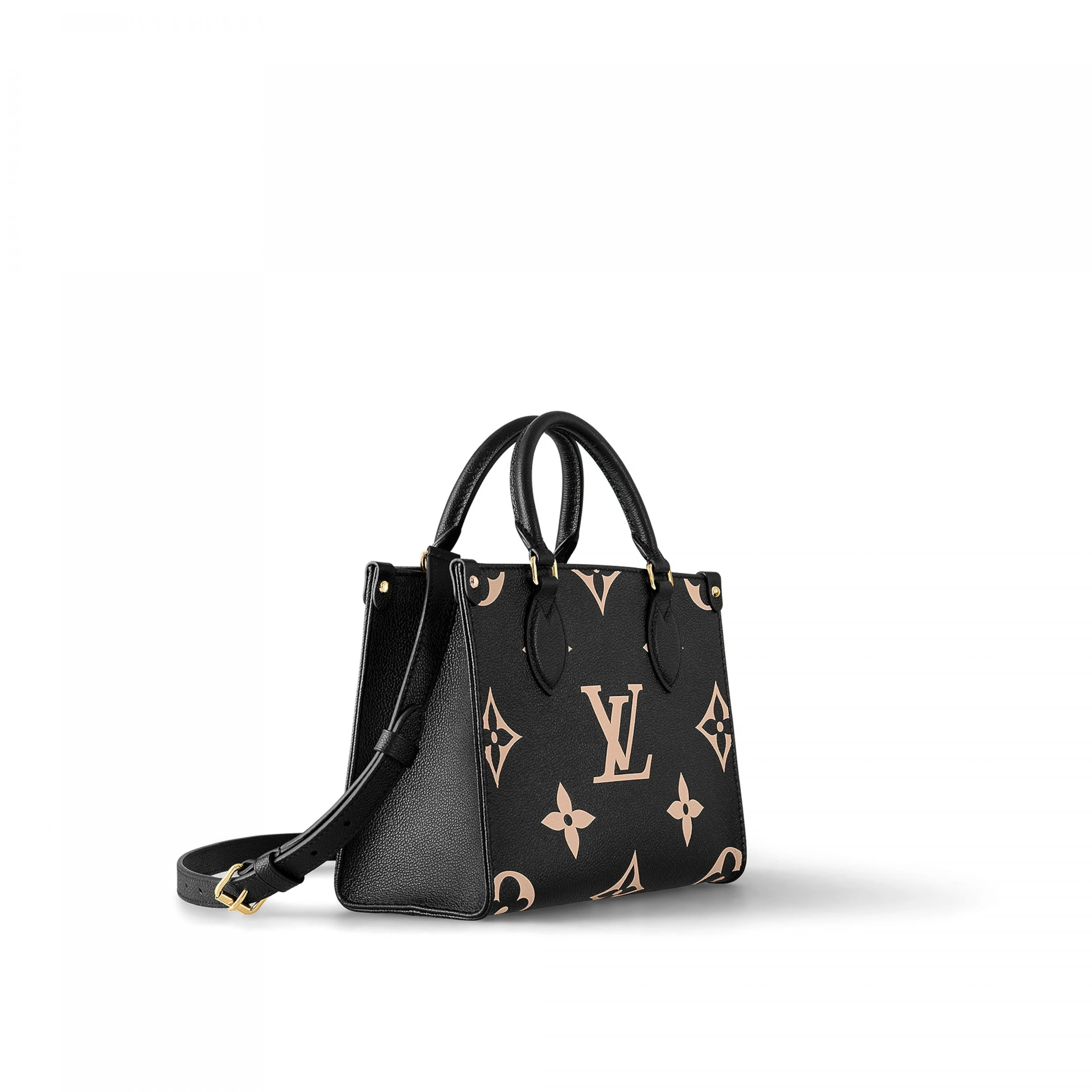 Top lv Louis Vuitton Onthego PM M45659 Black Beige