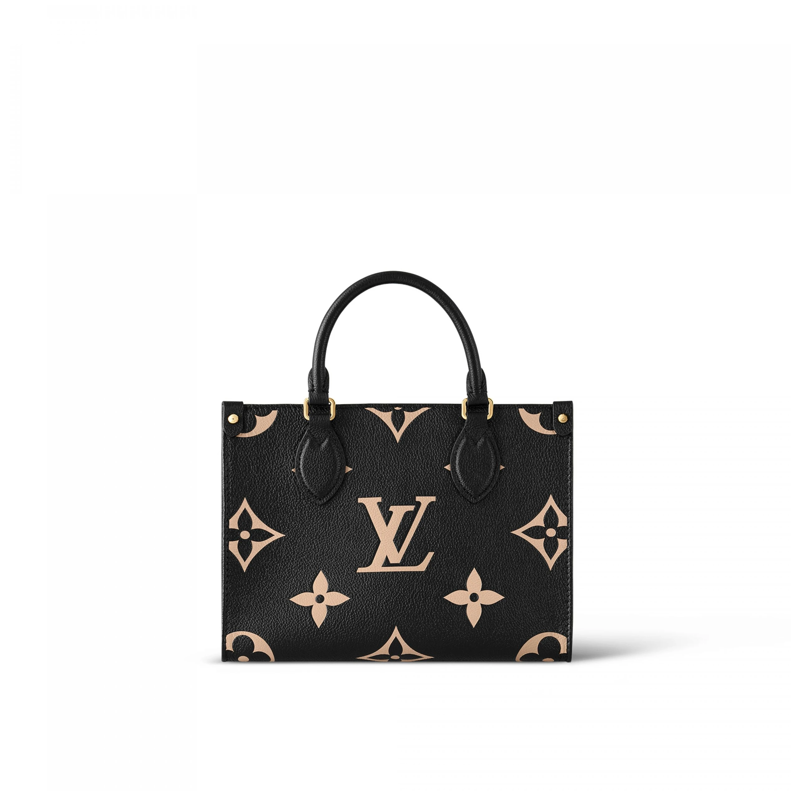 Louis Vuitton Onthego PM M45659 Black Beige