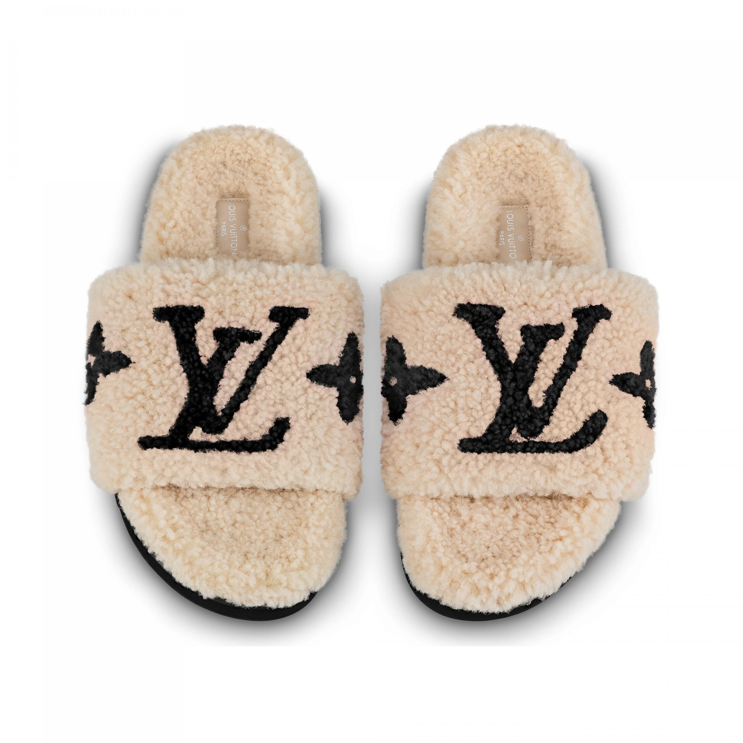 Mythick Louis Vuitton Paseo Flat Mule Ecru 1ABWD9