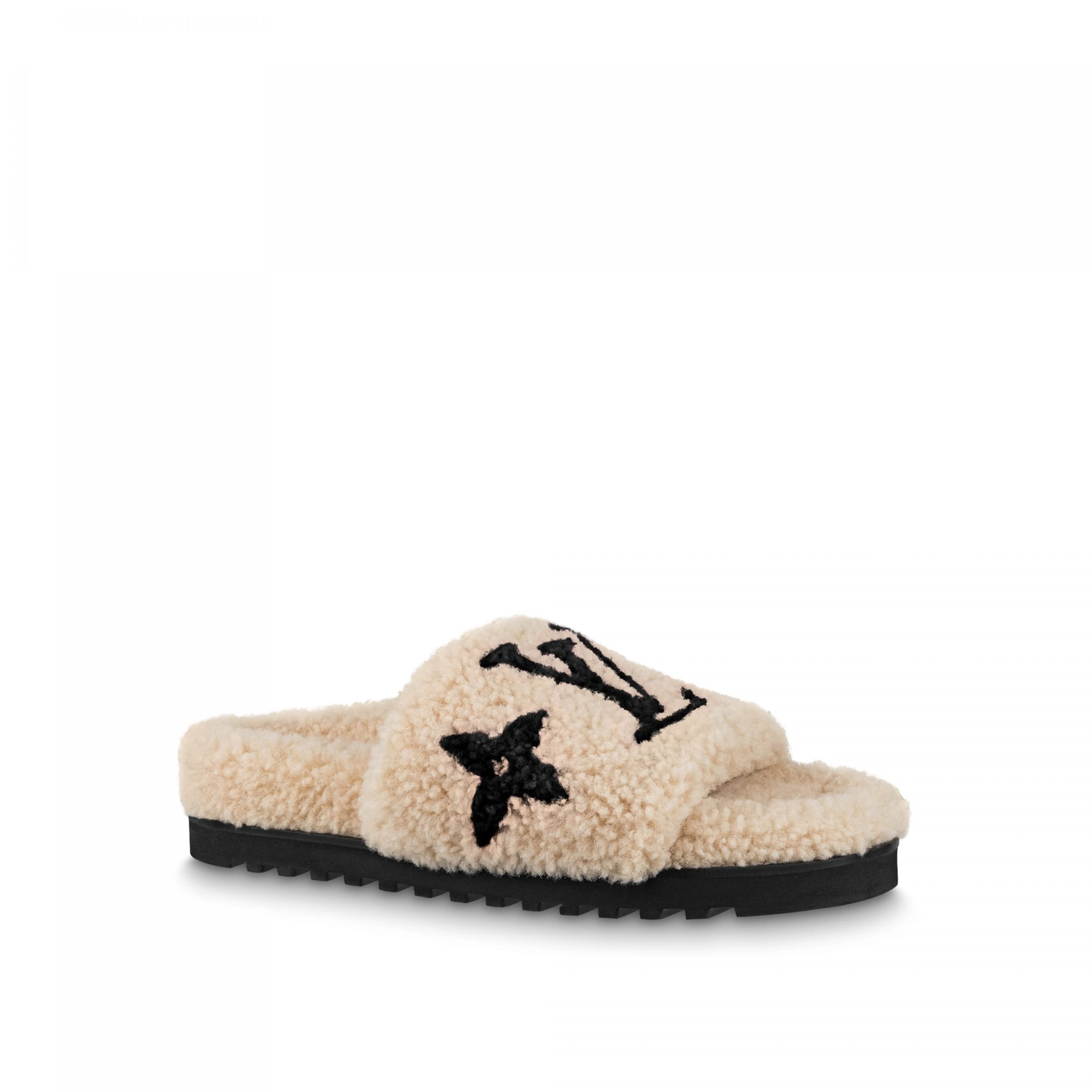 Louis Vuitton Paseo Flat Mule Ecru 1ABWD9