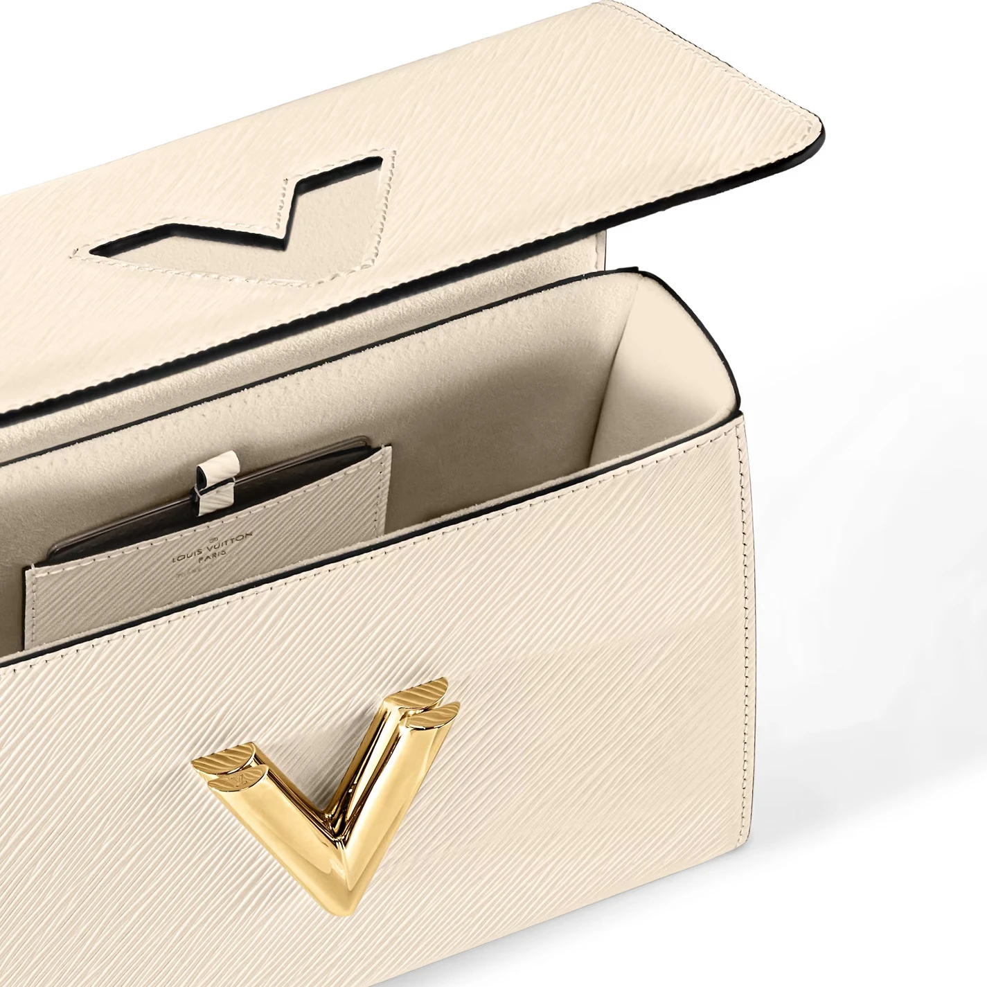 Replica bag Louis Vuitton Quartz White M21116 Twist MM