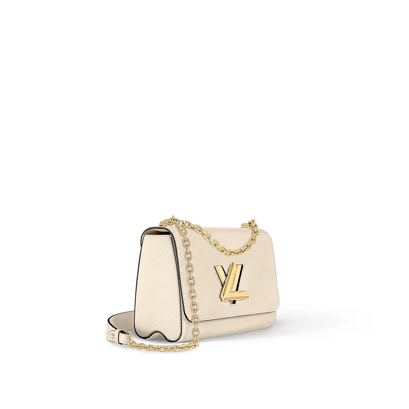 Replica bag Louis Vuitton Quartz White M21116 Twist MM
