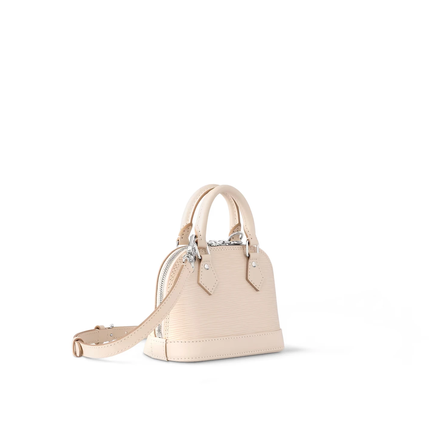 Replica bag Louis Vuitton Quartz White M82411 Nano Alma