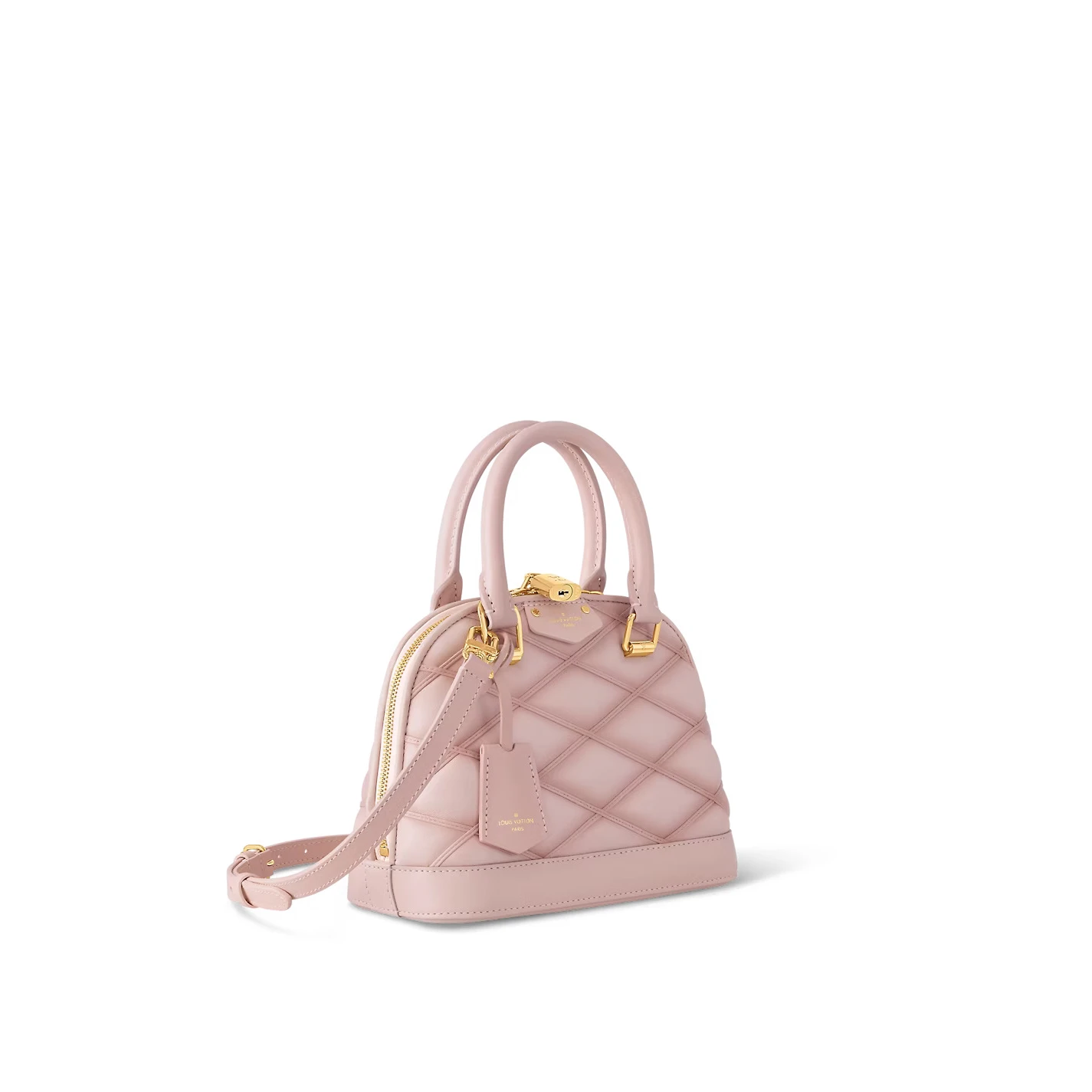 Replica bags Louis Vuitton Rosabella Pink M24453 Alma BB