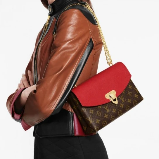 Mythick ru Louis Vuitton Saint Placide Black M43714 Cherry M43713 Burgundy M43715