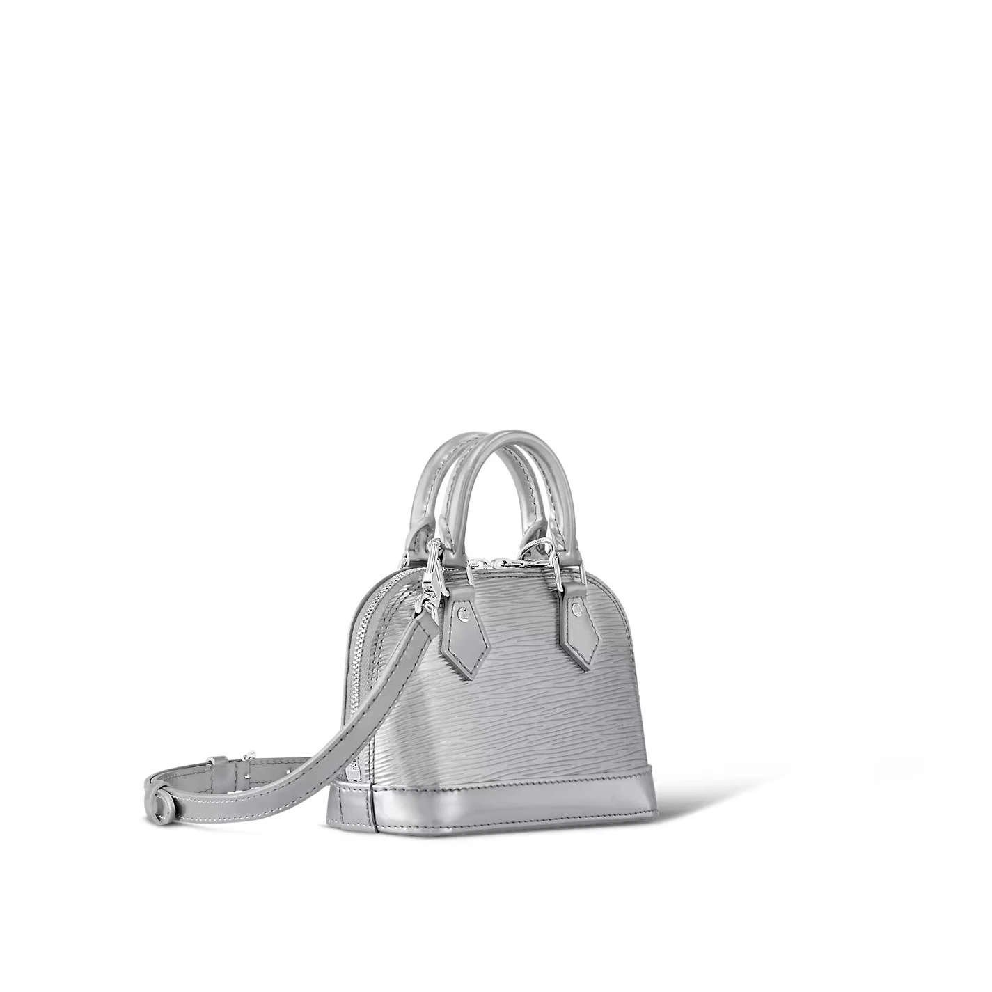 Louis vuitton locations Louis Vuitton Silver M82682 NEW Nano Alma