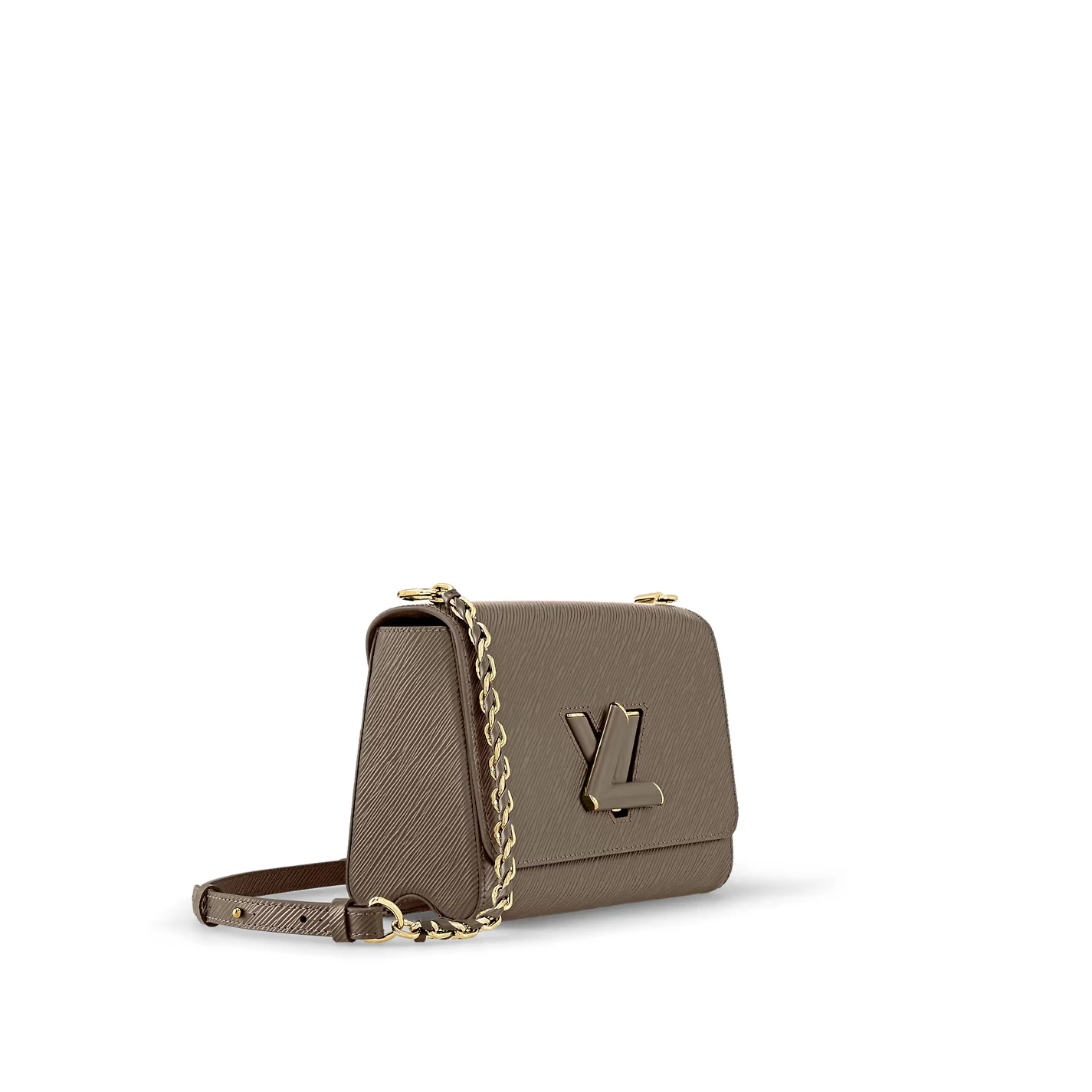 Lv belts replica Louis Vuitton Smokey Brown M58772 Twist MM