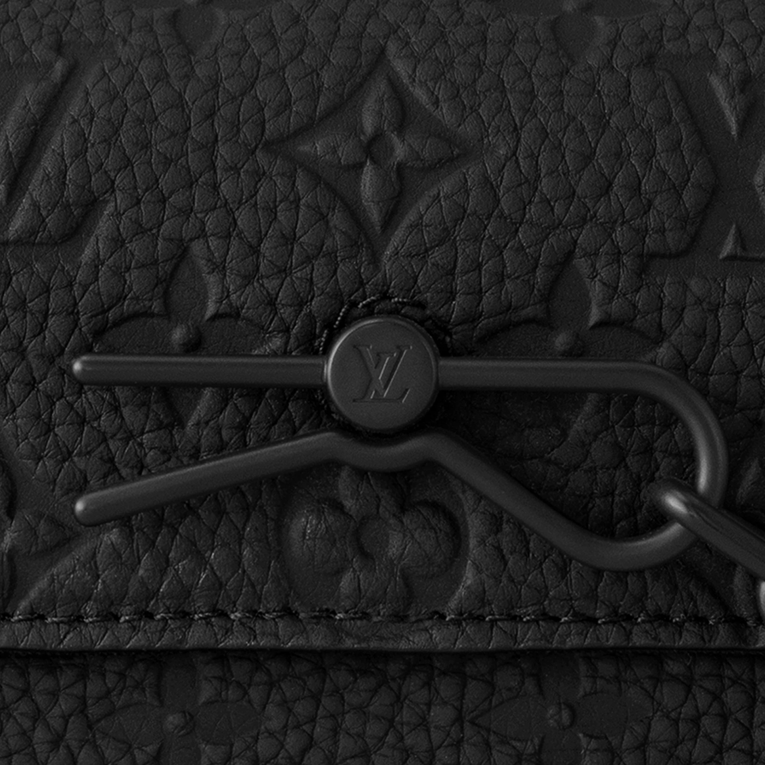 Replica bags lv Louis Vuitton Steamer Wearable Wallet M81746 Black