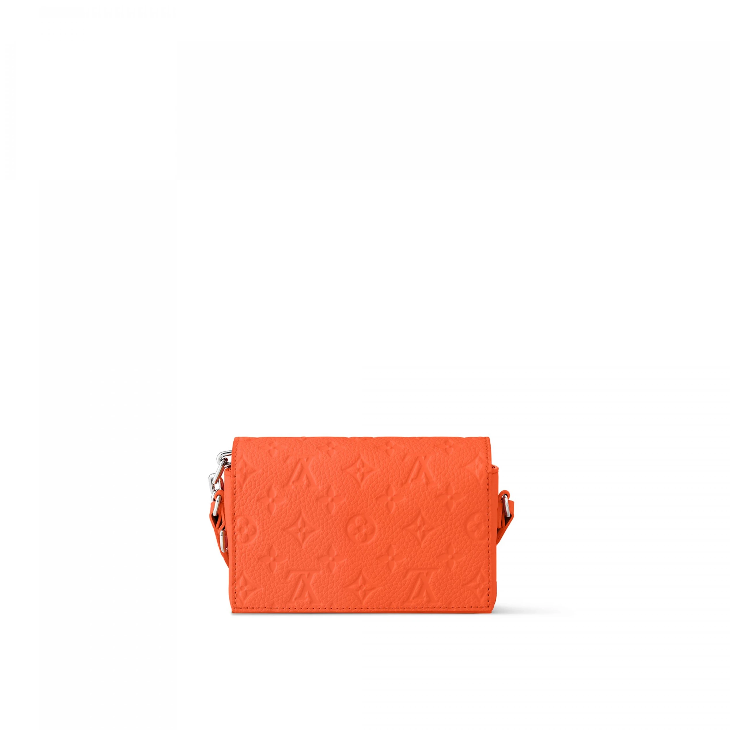Top lv Louis Vuitton Steamer Wearable Wallet M82916 Orange