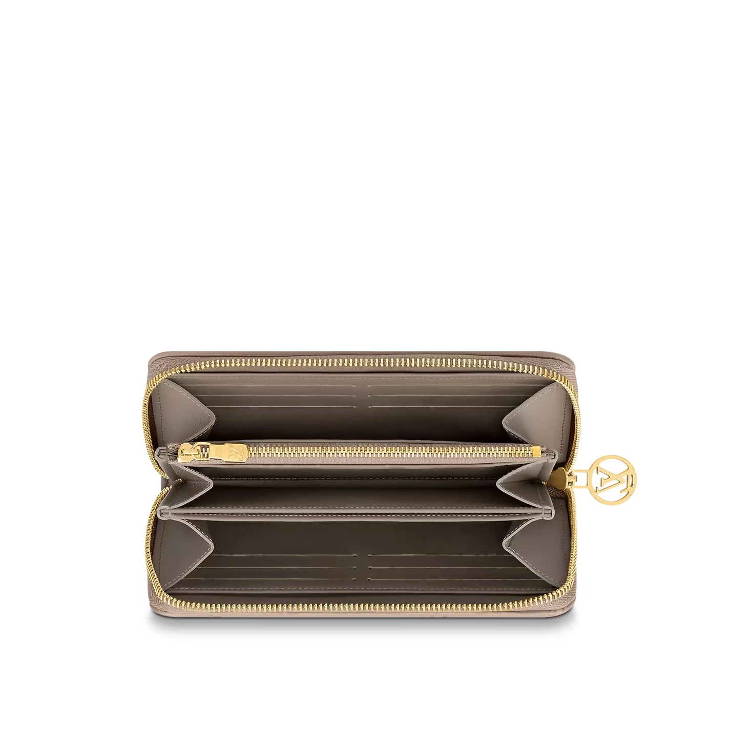 Mythick ru Louis Vuitton Taupe M81511 Zippy Wallet