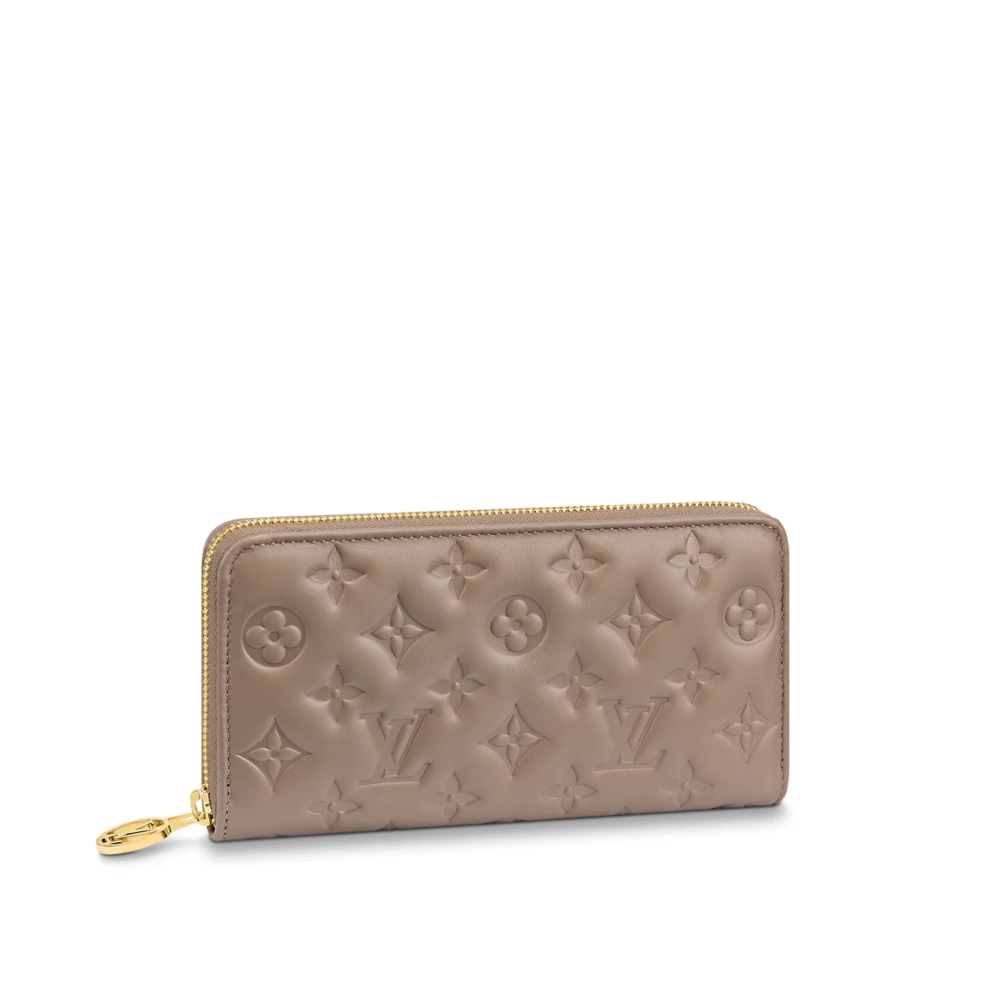 Louis Vuitton Taupe M81511 Zippy Wallet