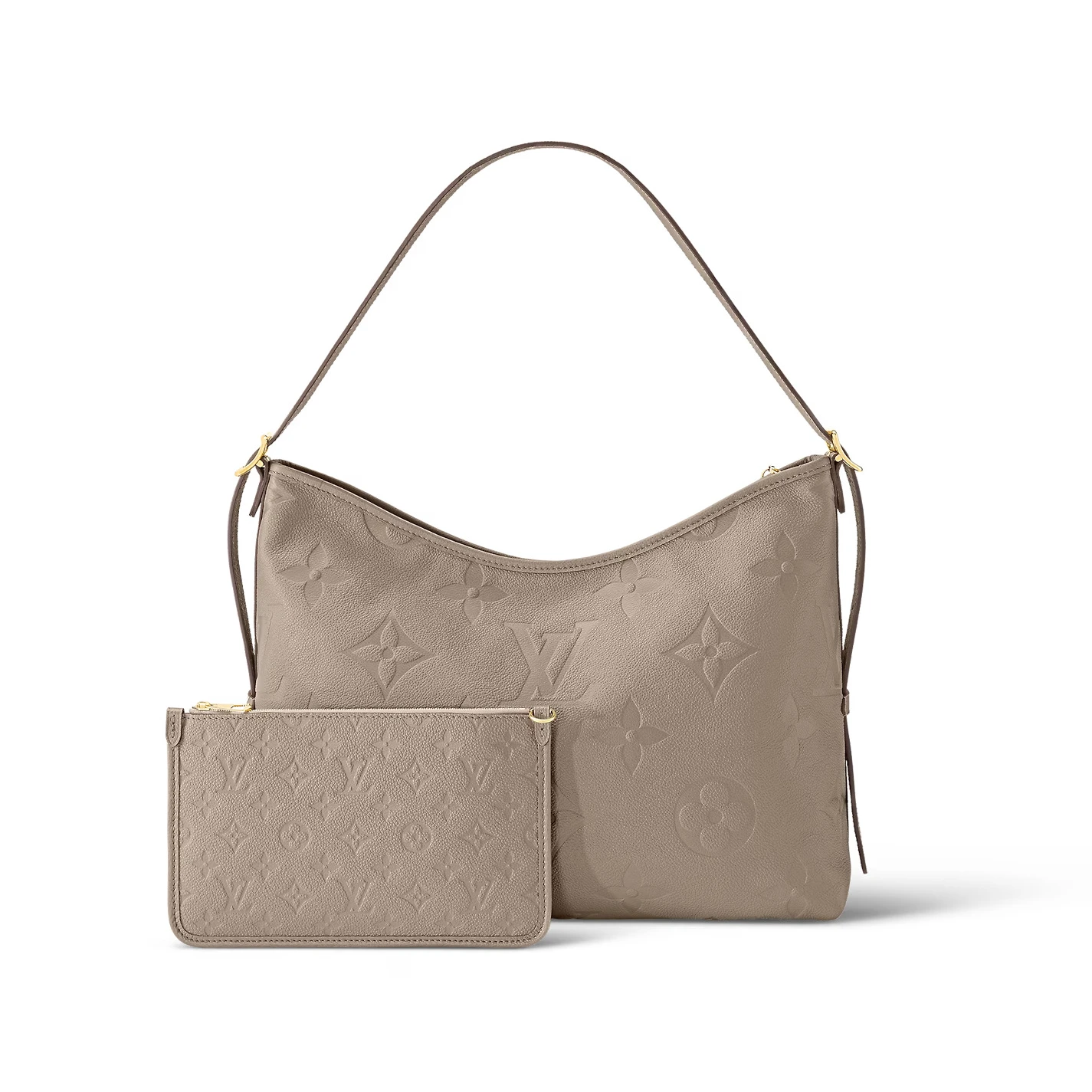 Lv belts replica Louis Vuitton Tourterelle Gray M46292 CarryAll MM