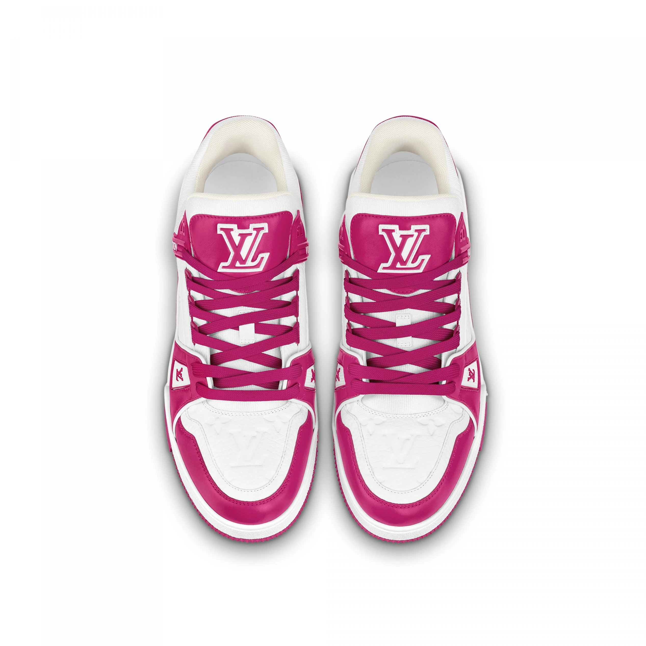 Top lv Louis Vuitton Trainer Sneaker Fuchsia 1ABOF2