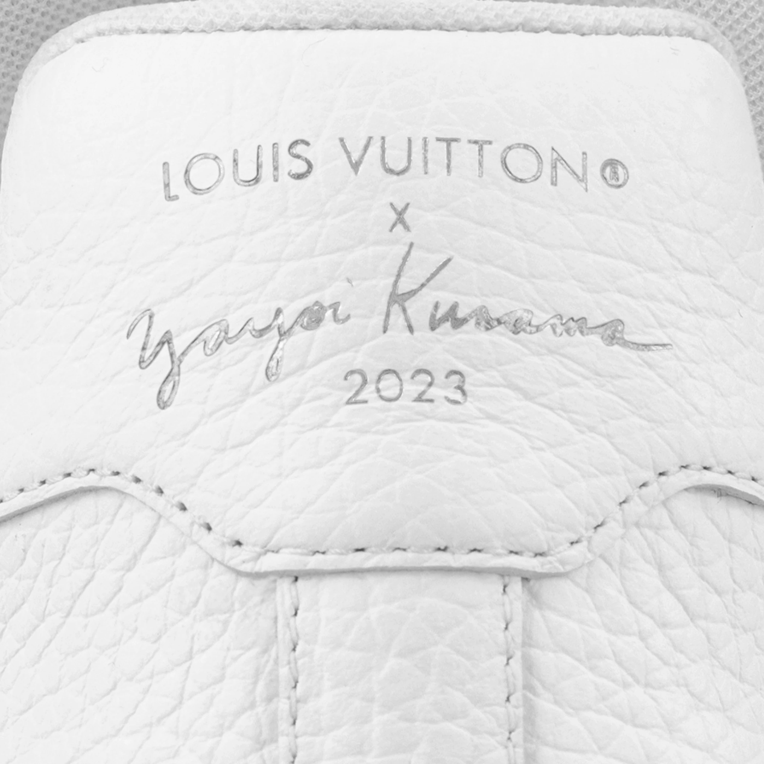 Top lv Louis Vuitton Trainer Sneaker LV x YK LV White 1ABD39