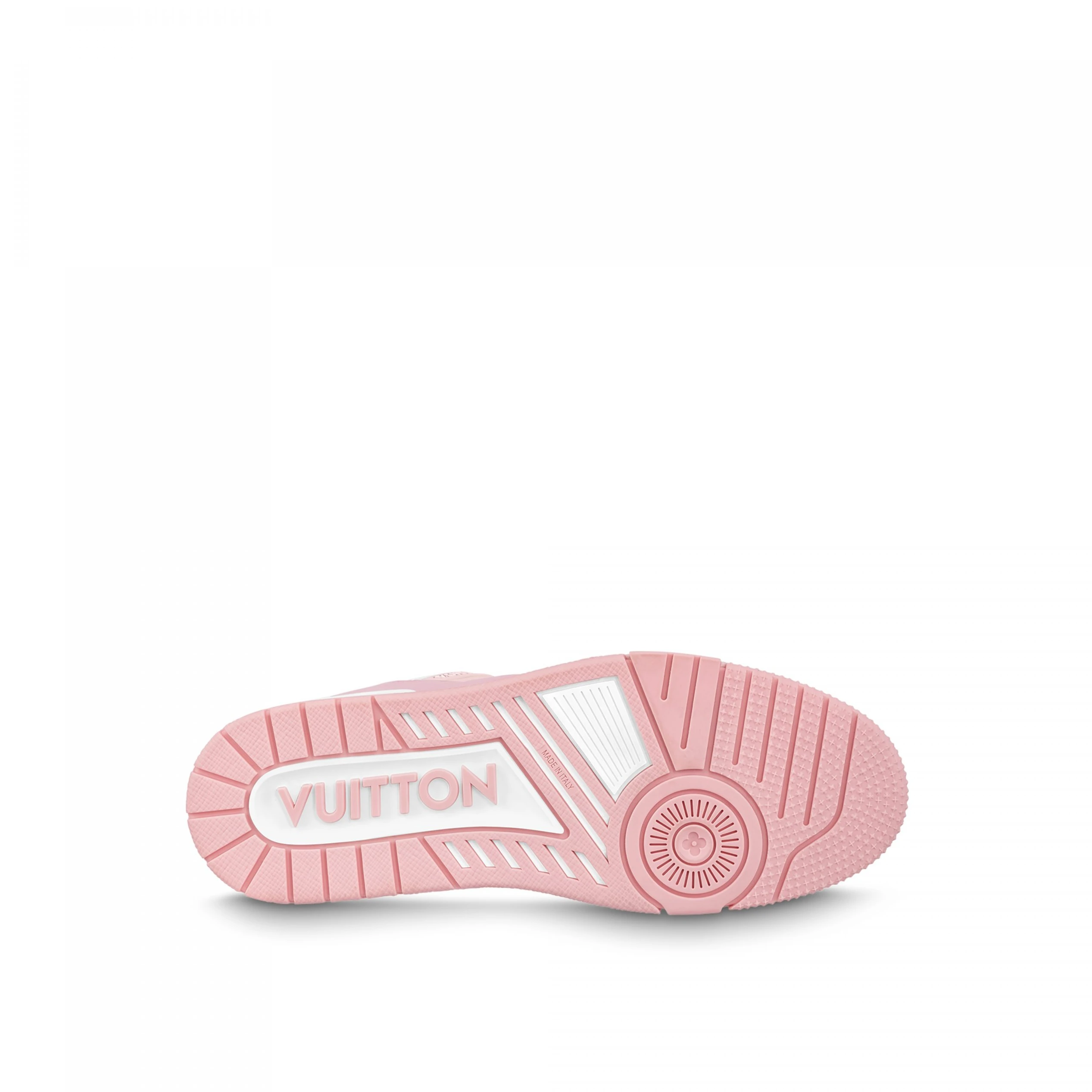 Replica bags lv Louis Vuitton Trainer Sneaker Pink White 1ABOEI