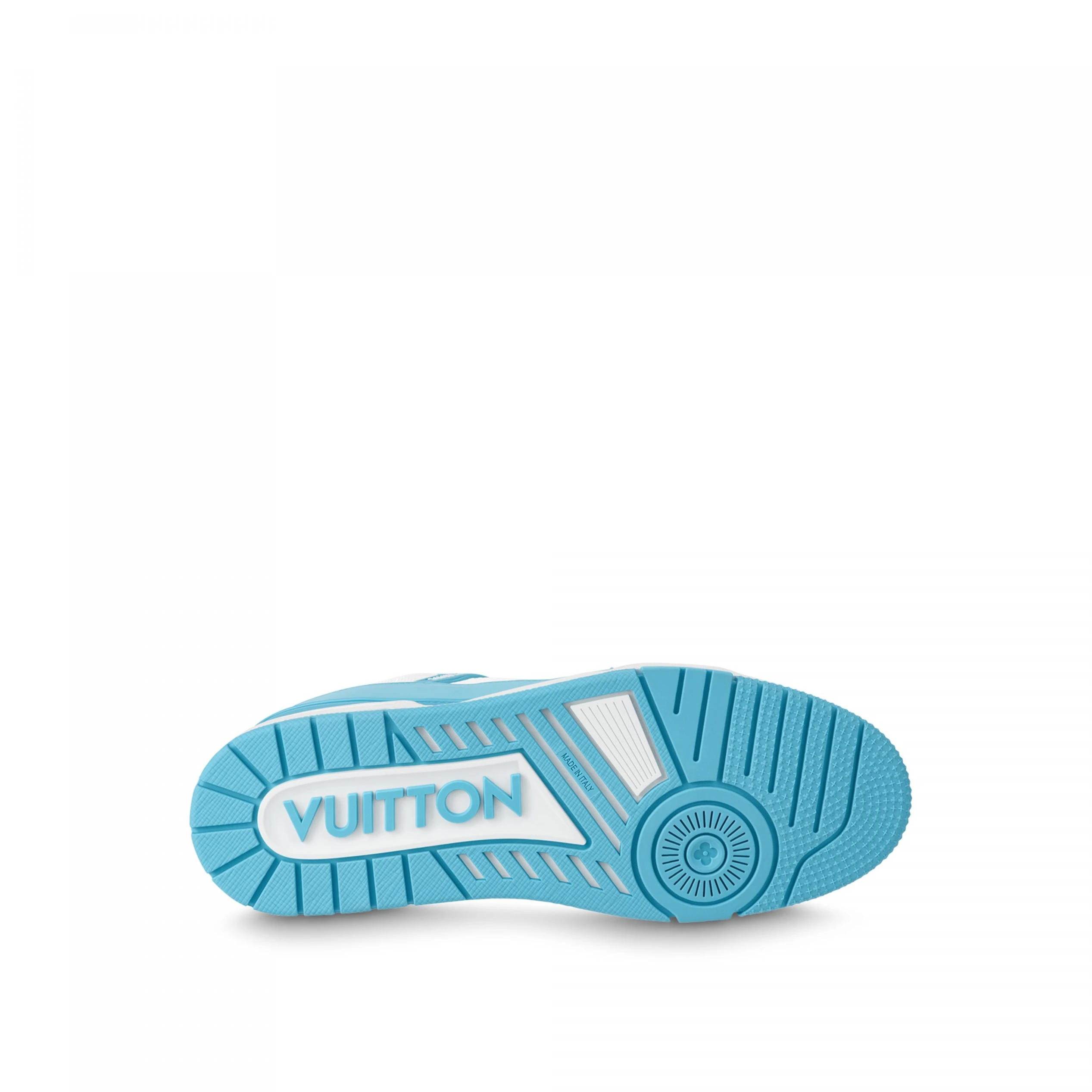 Top lv Louis Vuitton Trainer Sneaker Sky Blue 1ABOFM