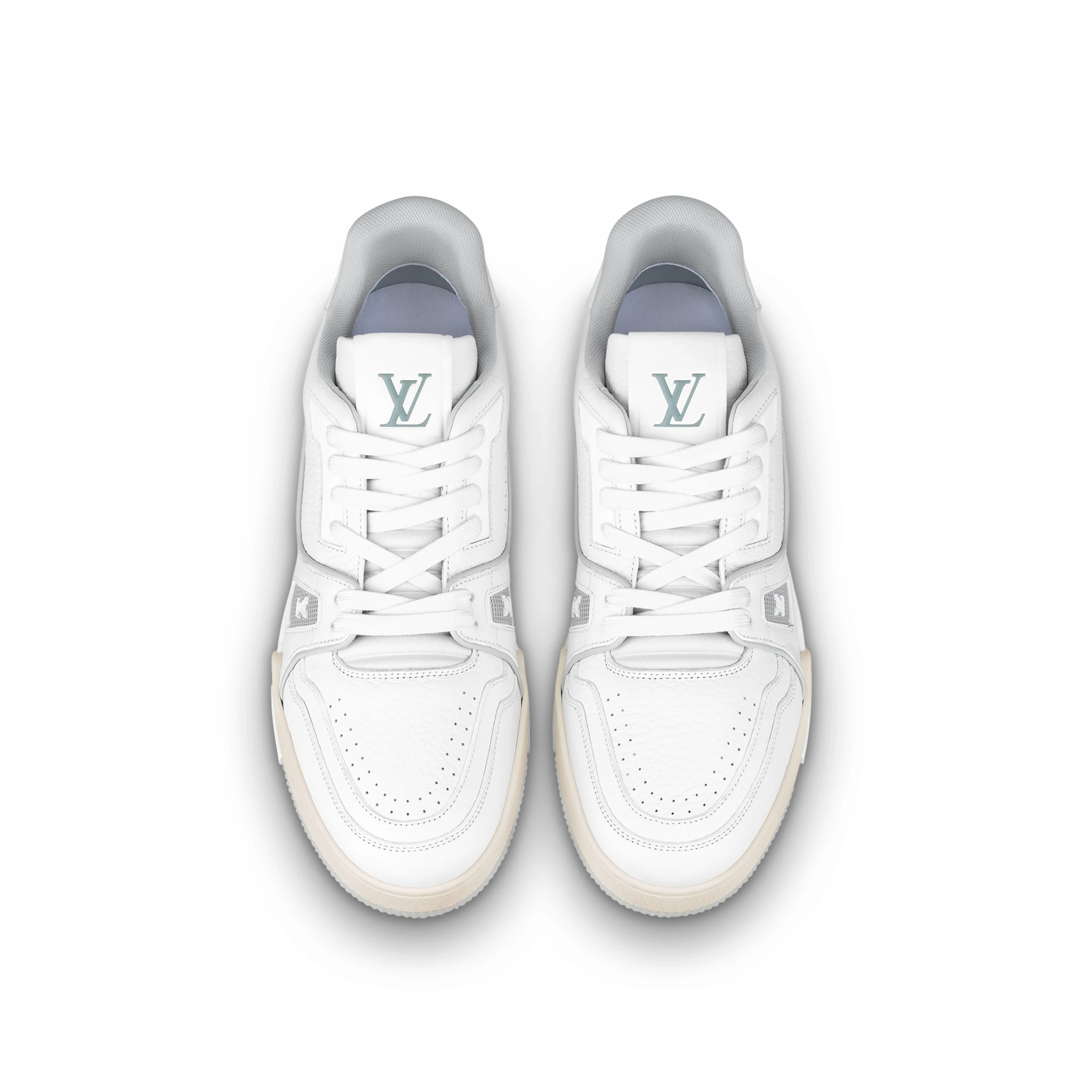 Louis vuitton locations Louis Vuitton Trainer Sneaker White Iridescent 1A8WAV