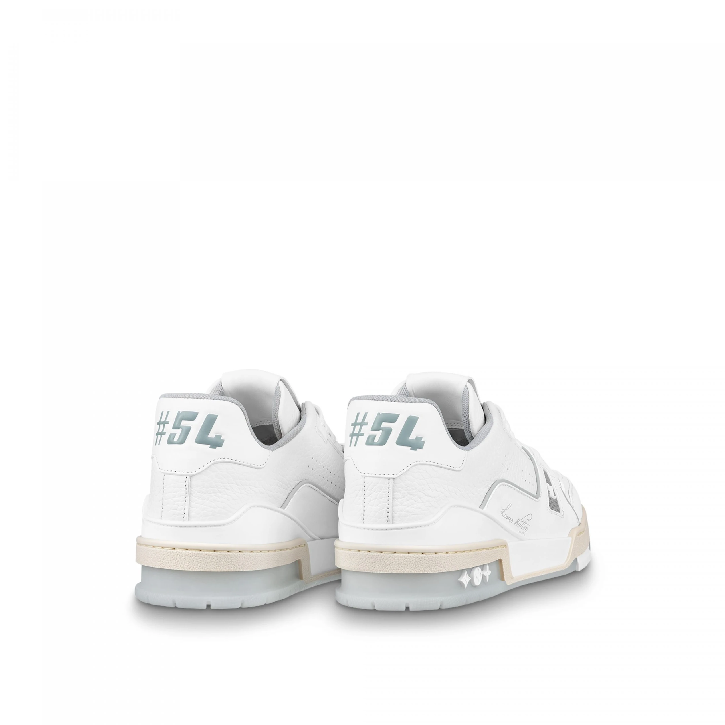 Louis vuitton locations Louis Vuitton Trainer Sneaker White Iridescent 1A8WAV