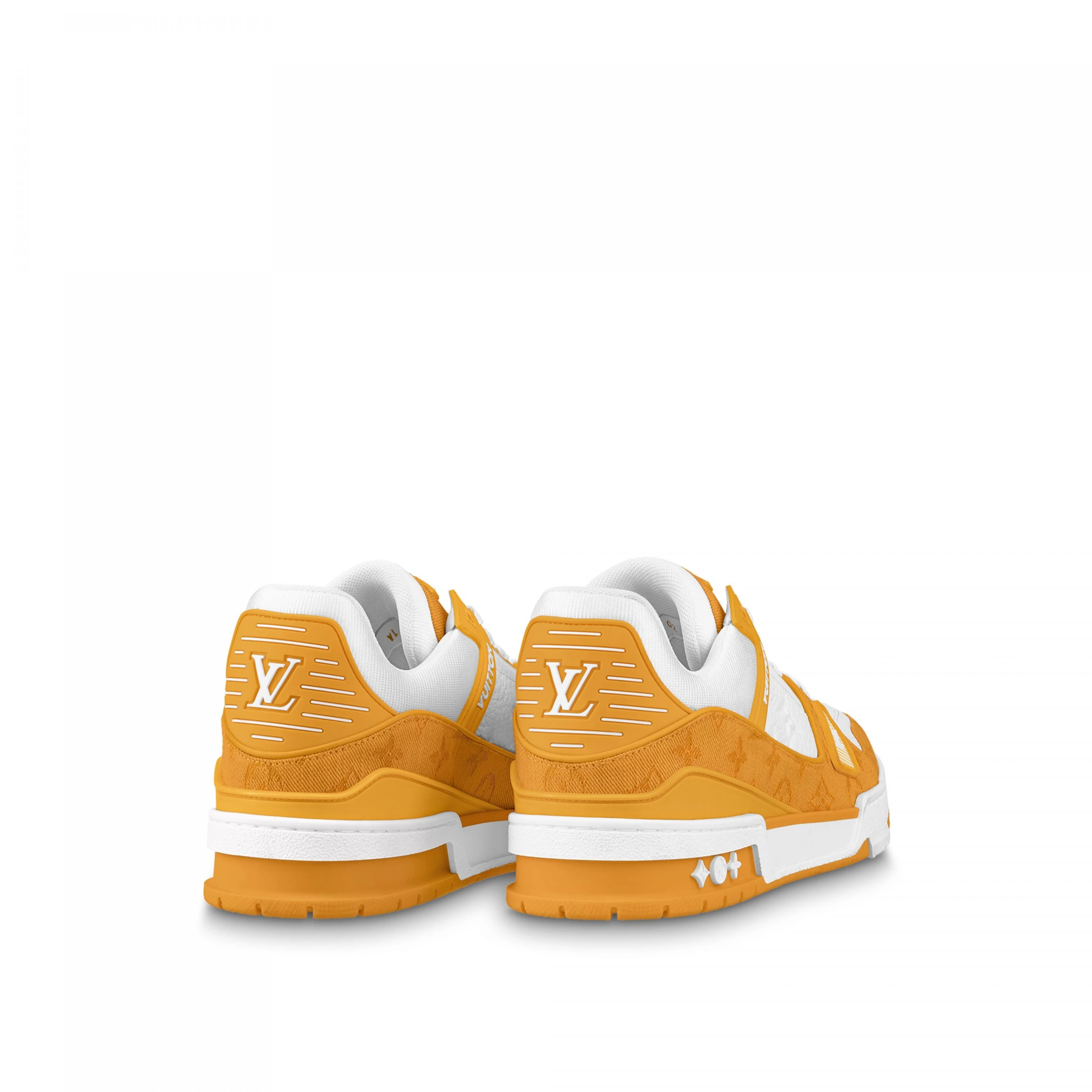 Replica bags Louis Vuitton Trainer Sneaker Yellow 1A9JHB