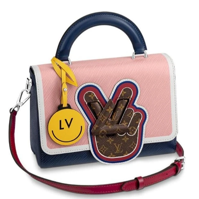Louis Vuitton Twist MM Handle Bag Epi Monogram M52514