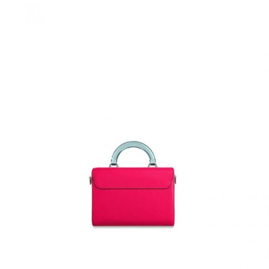 Top lv Louis Vuitton Twist MM M56131 Rose