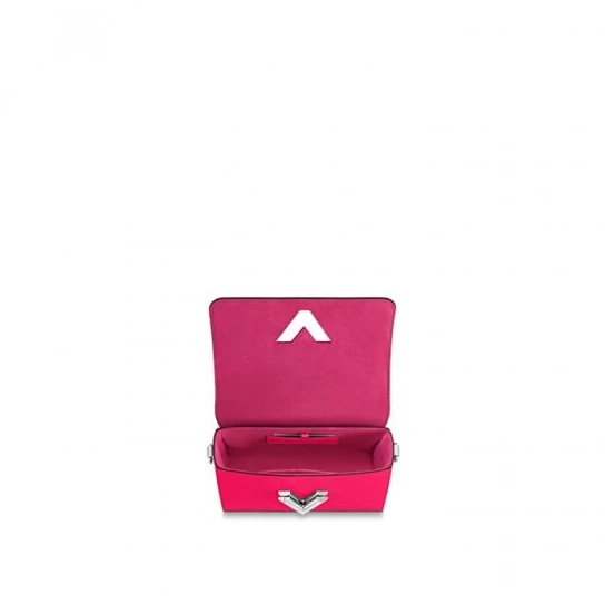 Top lv Louis Vuitton Twist MM M56131 Rose