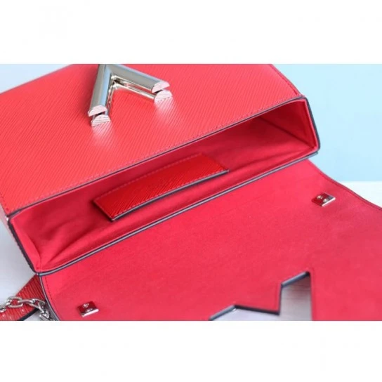 Replica bags Louis Vuitton Twist PM Red M50523