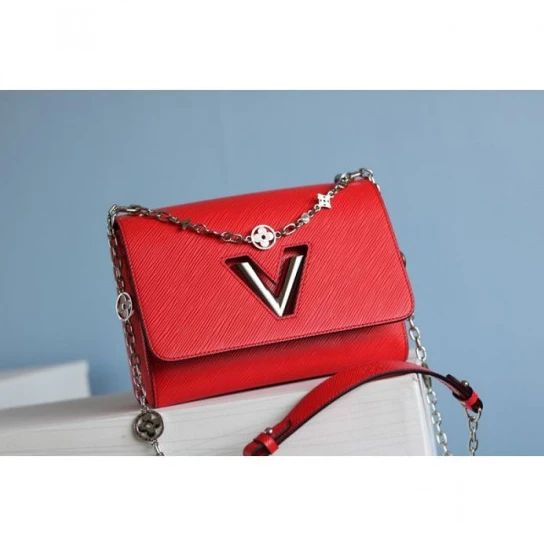 Replica bags Louis Vuitton Twist PM Red M50523