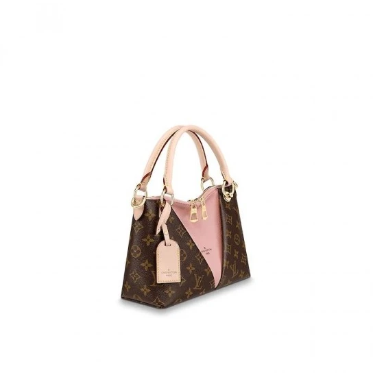 Top lv Louis Vuitton V Tote BB Black M43976 Red M43966 Pink M43967