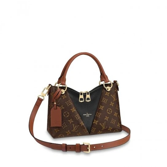 Top lv Louis Vuitton V Tote BB Black M43976 Red M43966 Pink M43967