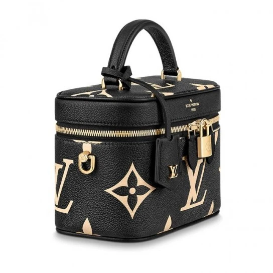 Mythick.ru Louis Vuitton Vanity PM Black M45780 Creme M45599