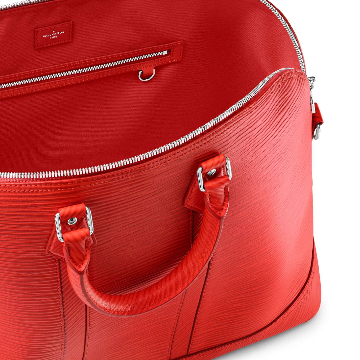 Top lv Louis Vuitton Vermillon Red M23717 Alma Travel GM