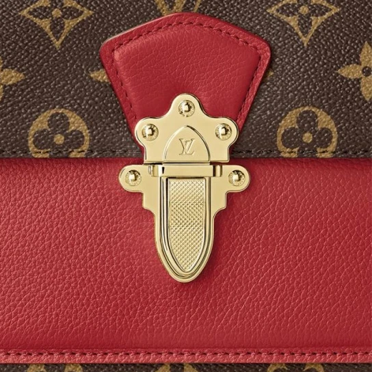 Replica bags lv Louis Vuitton Victoire Cherry M41731 Black M41730 Burgundy M41732