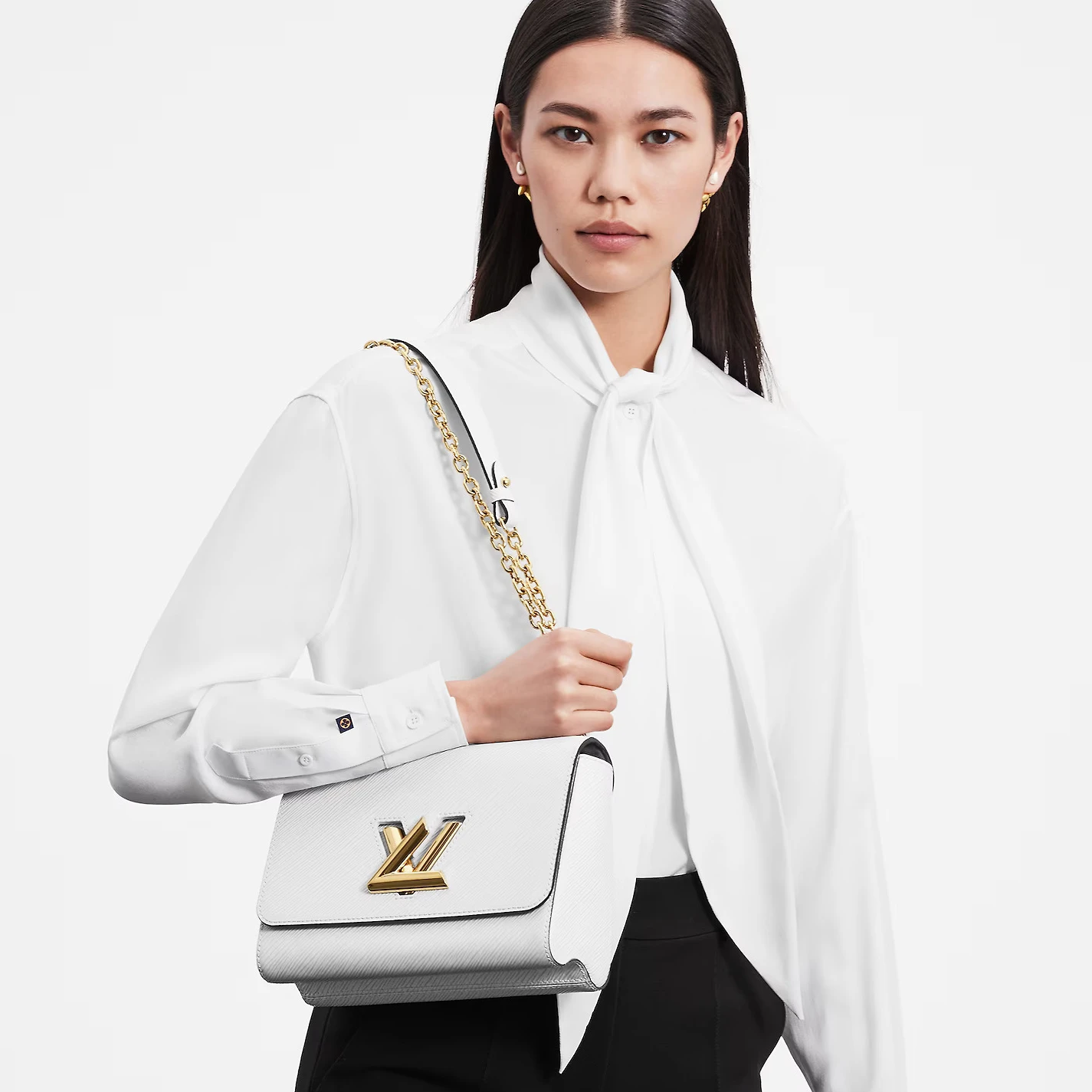 Replica bag Louis Vuitton White M21111 Twist MM