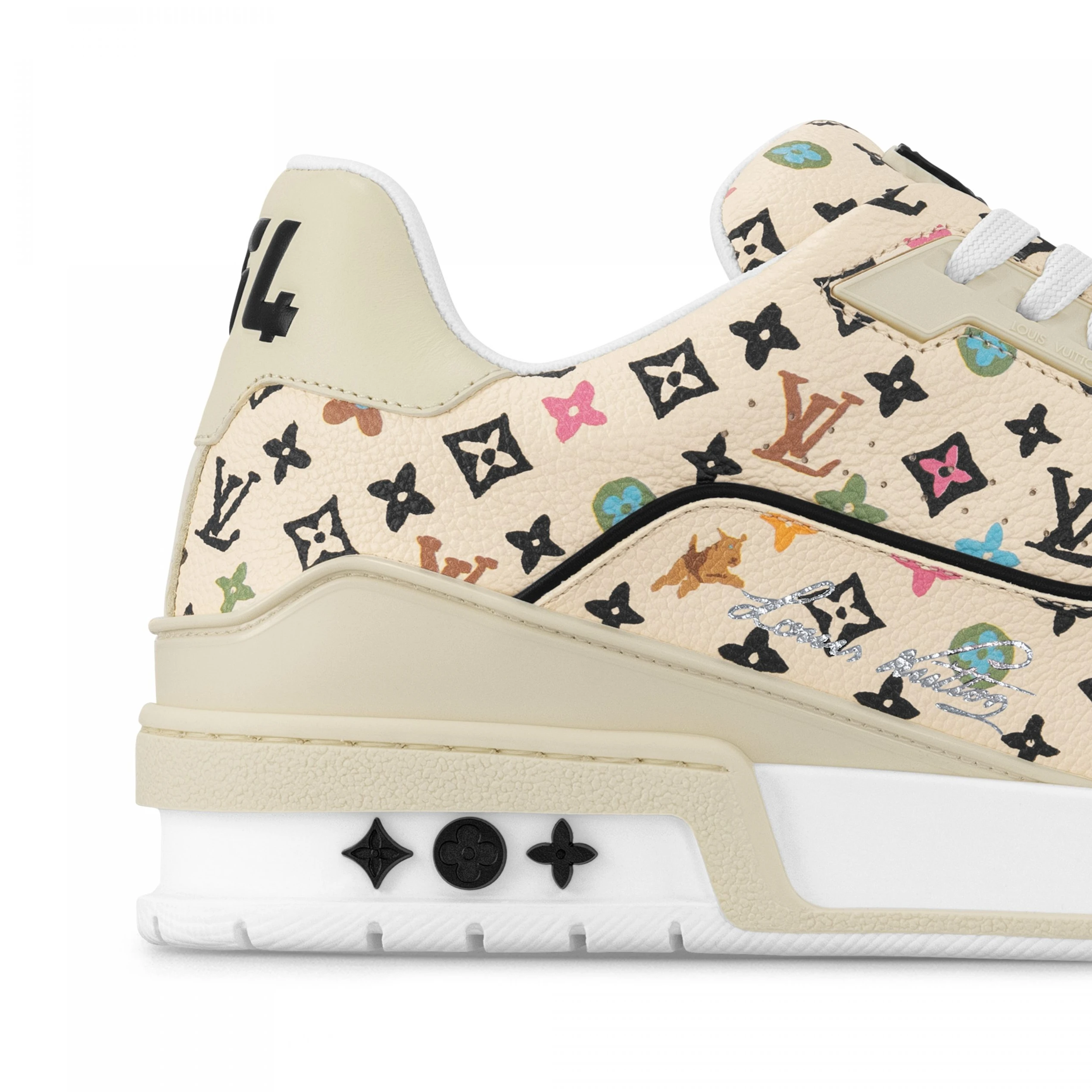 Mythick.ru Louis Vuitton X Tyler 1ACXBX LV Trainer Sneaker Beige