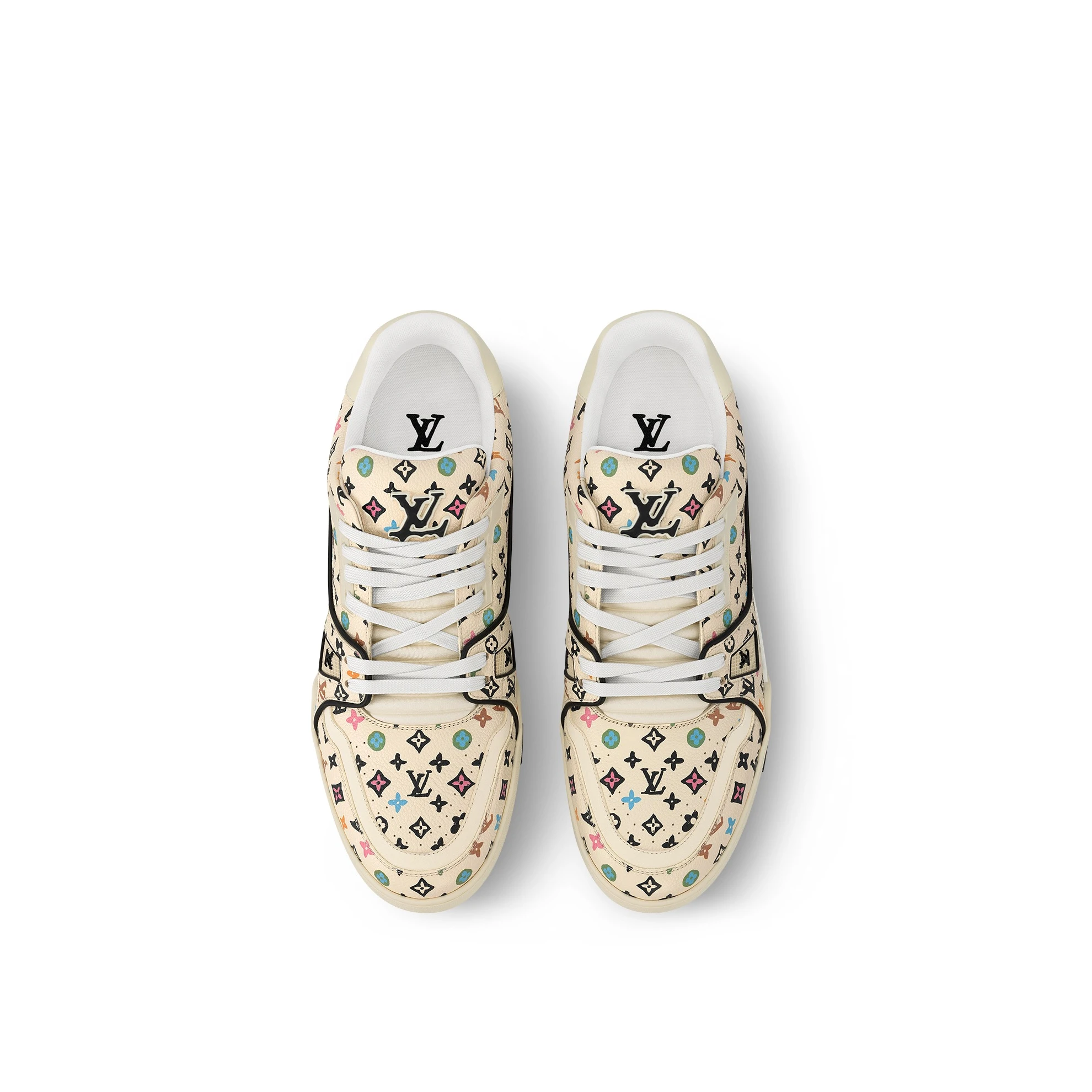 Mythick.ru Louis Vuitton X Tyler 1ACXBX LV Trainer Sneaker Beige