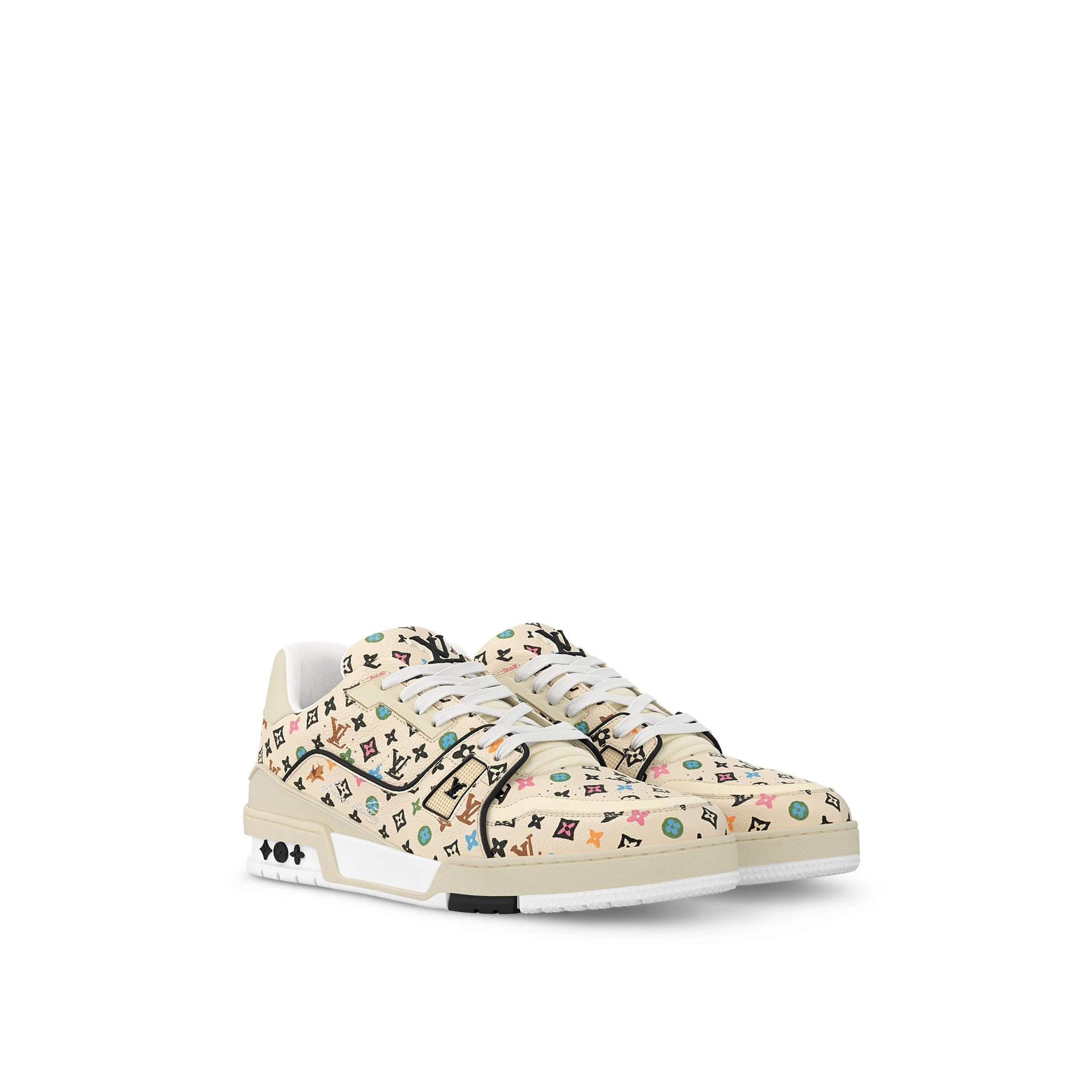 Mythick.ru Louis Vuitton X Tyler 1ACXBX LV Trainer Sneaker Beige