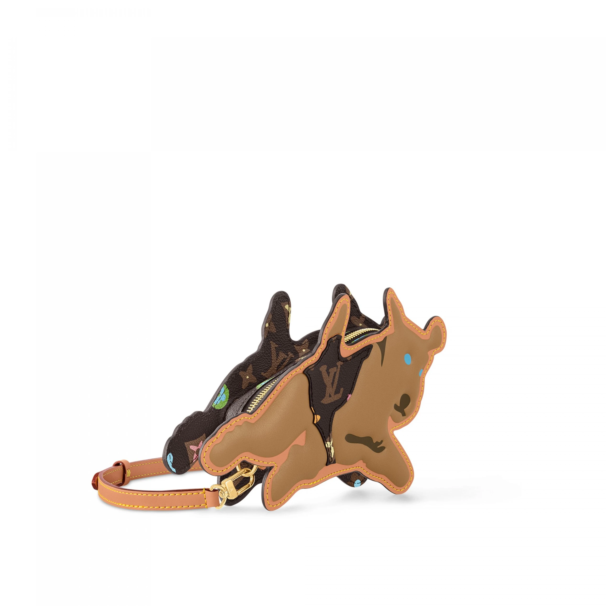 Replica bags lv Louis Vuitton X Tyler M83342 Dog On Strap Chocolate