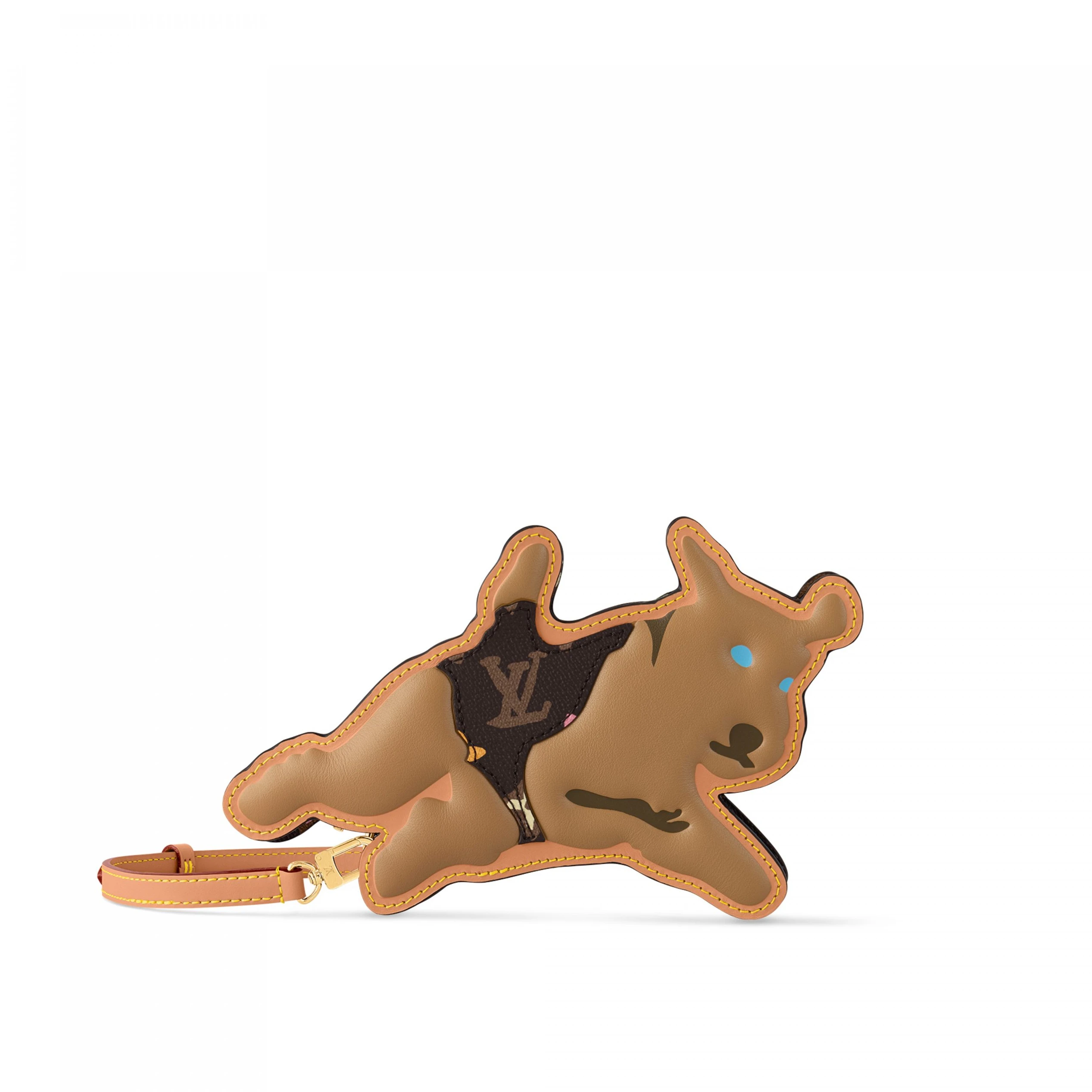 Louis Vuitton X Tyler M83342 Dog On Strap Chocolate