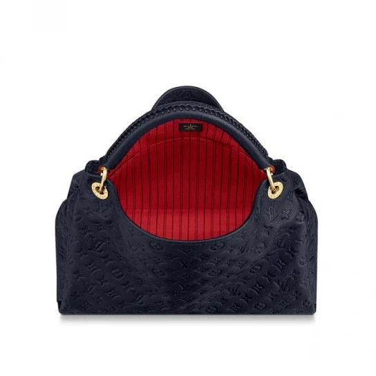 Mythick Louis Vuitton Artsy MM M41066 Black White Navy Red