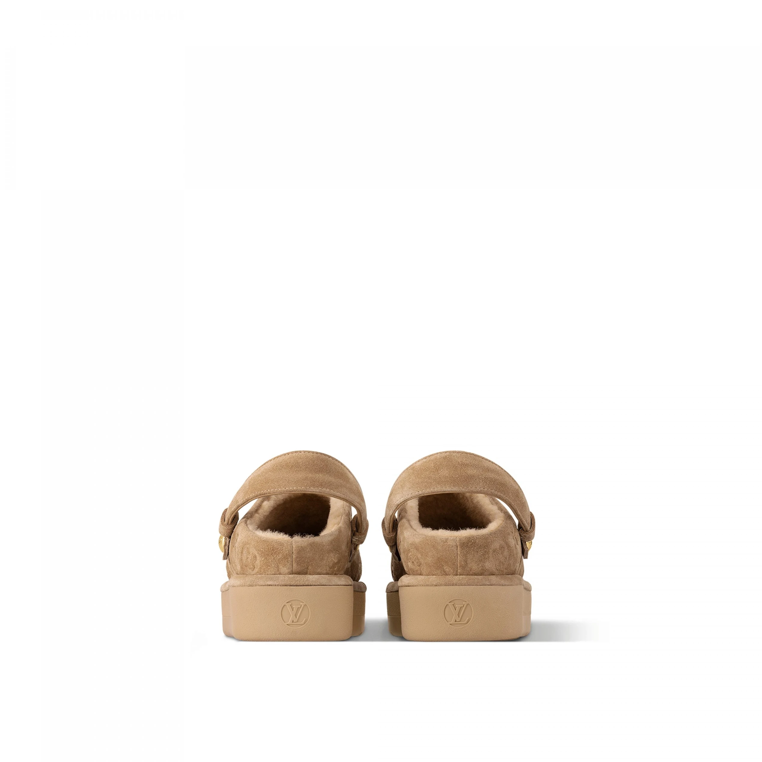 Louis vuitton locations Louis Vuitton Aspen Platform Clog Beige 1ACHWZ
