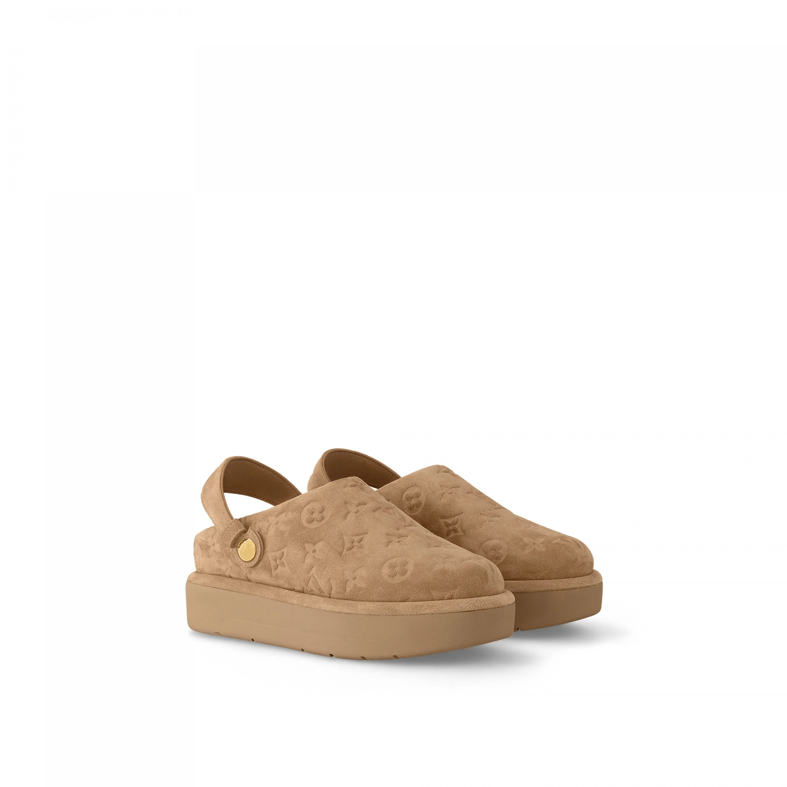 Louis vuitton locations Louis Vuitton Aspen Platform Clog Beige 1ACHWZ