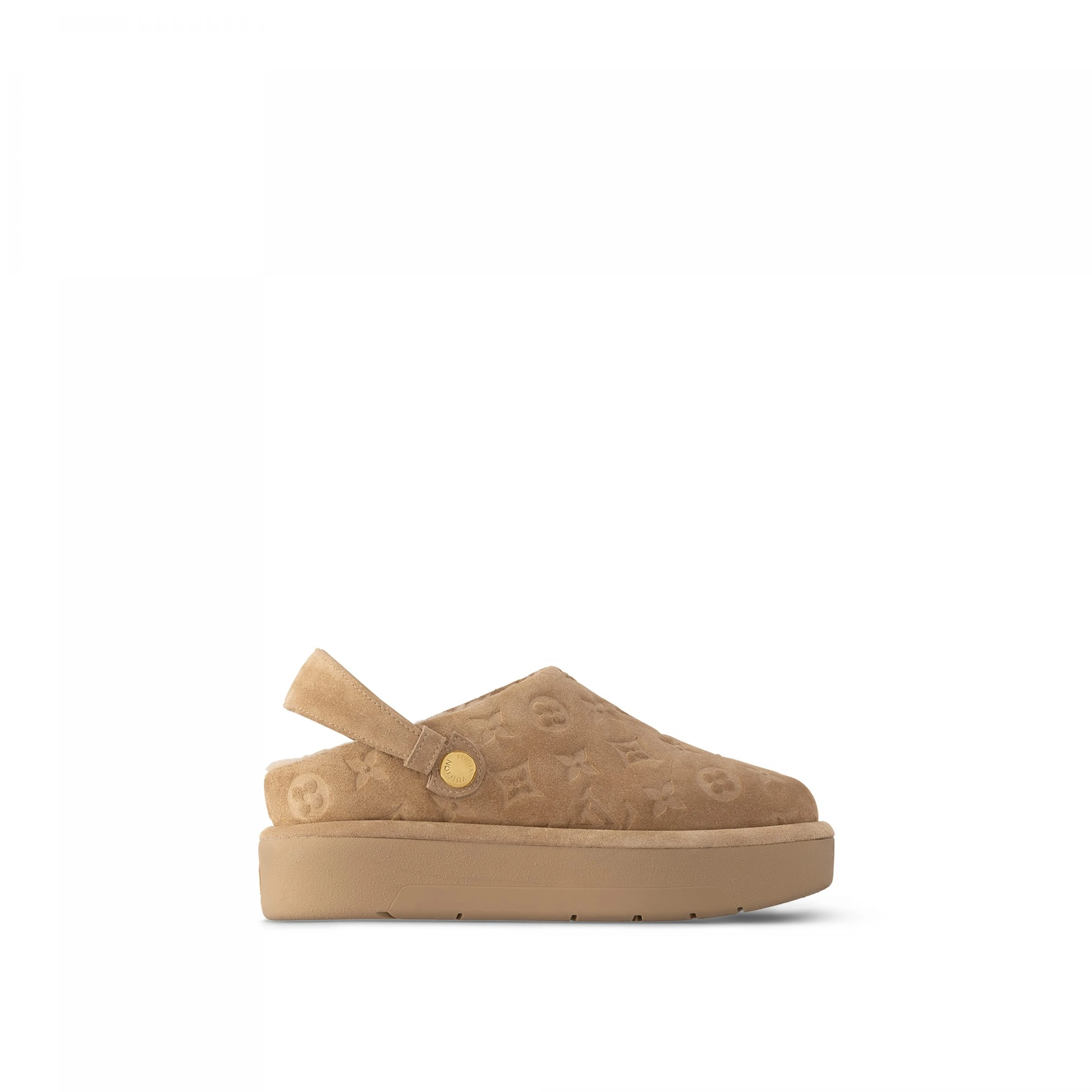 Louis Vuitton Aspen Platform Clog Beige 1ACHWZ