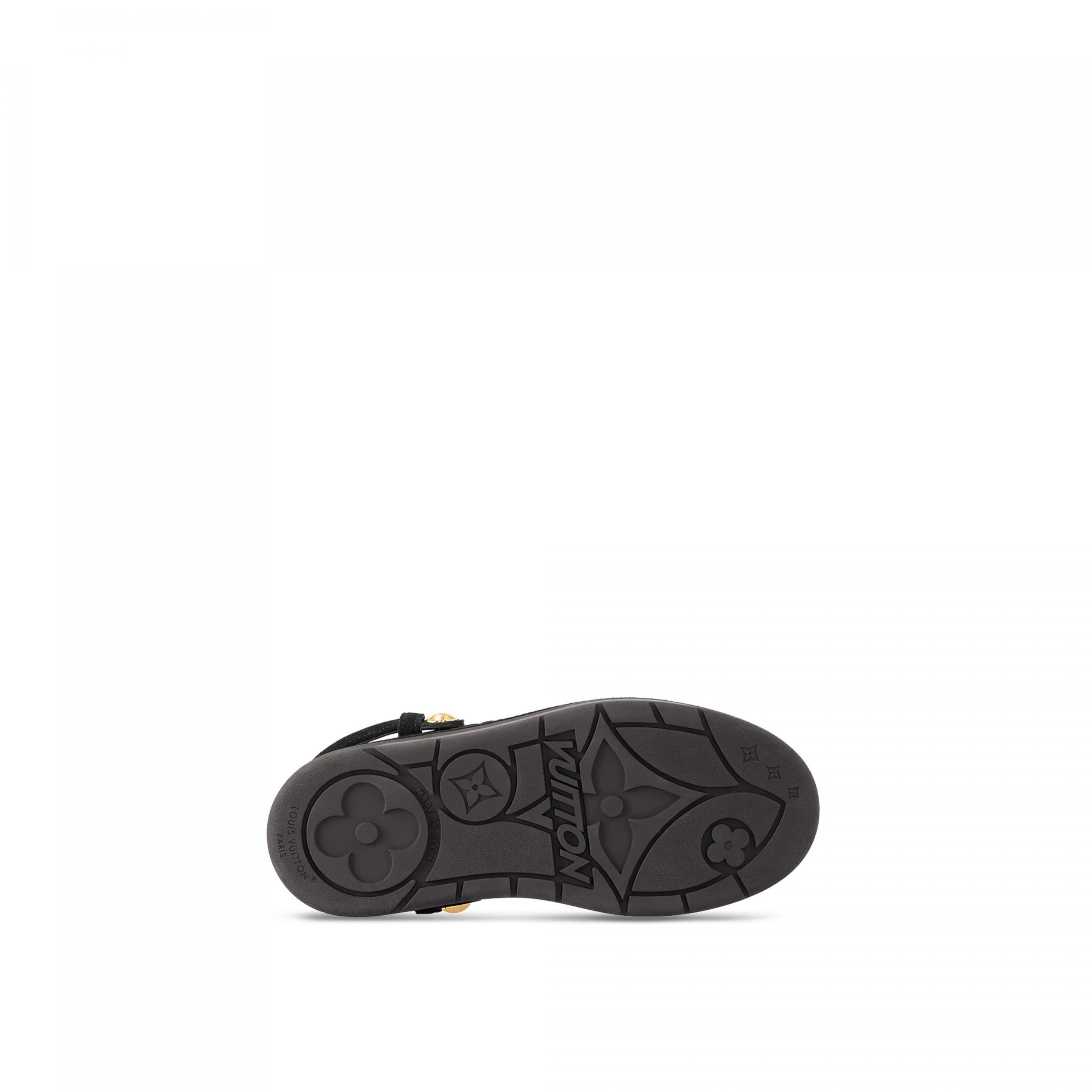 Top lv Louis Vuitton Aspen Platform Clog Black 1ACHW9